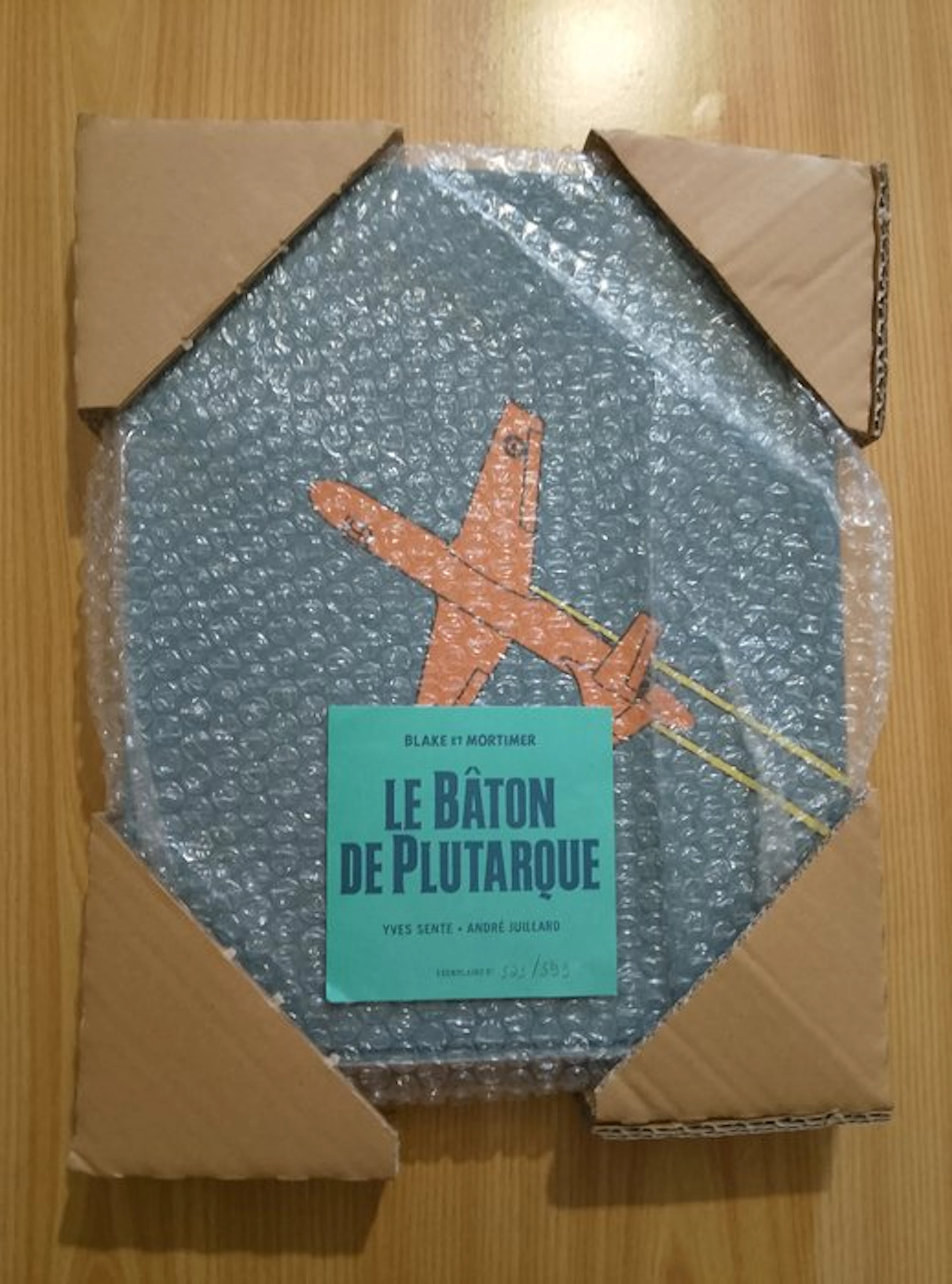 Blake & Mortimer - Le Bâton de Plutarque + ex-libris - C...