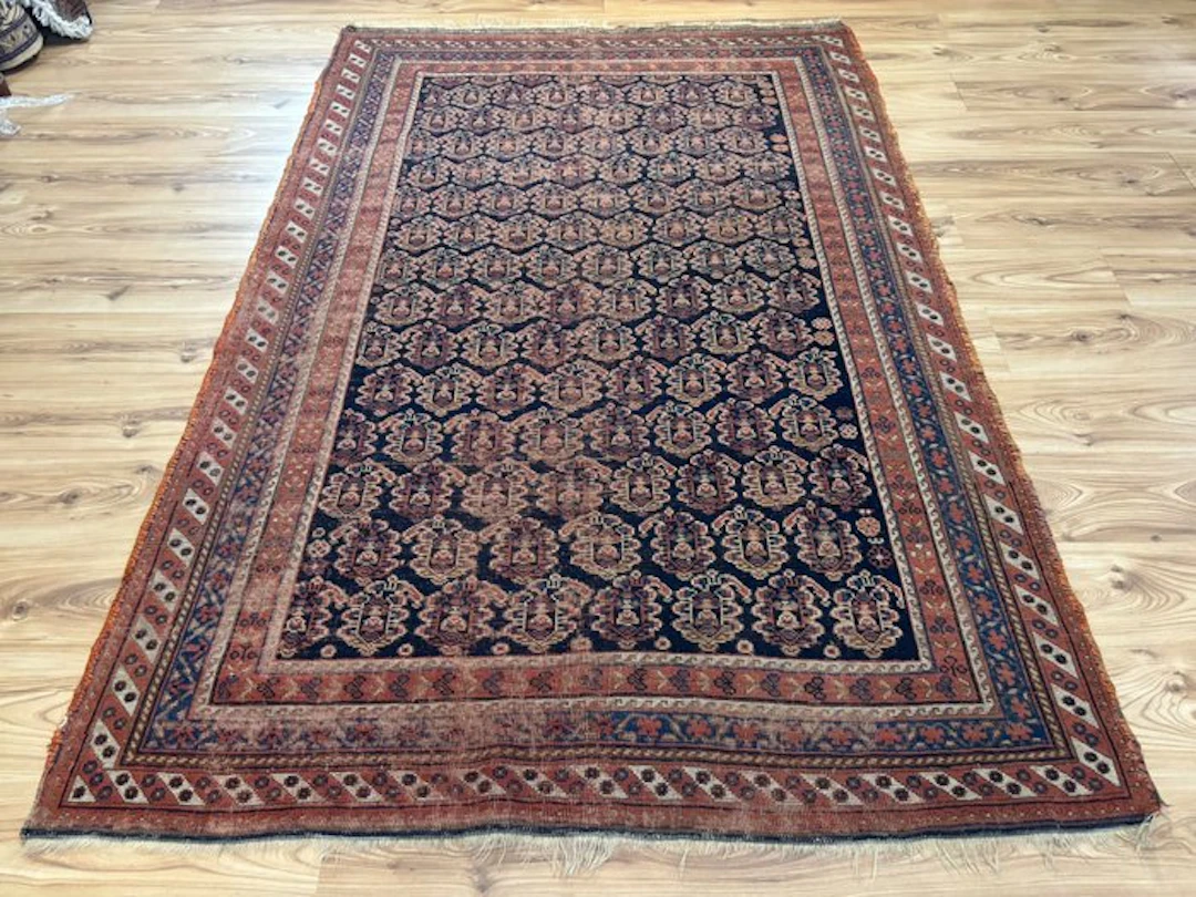 Kazak - Rug - 2.32 m - 1.52 m - Caucasian Bothe 1880s.!