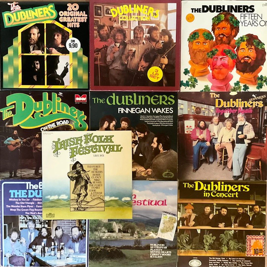 The Dubliners - Multiple artists - Irish Folk 1 x 3 LP...