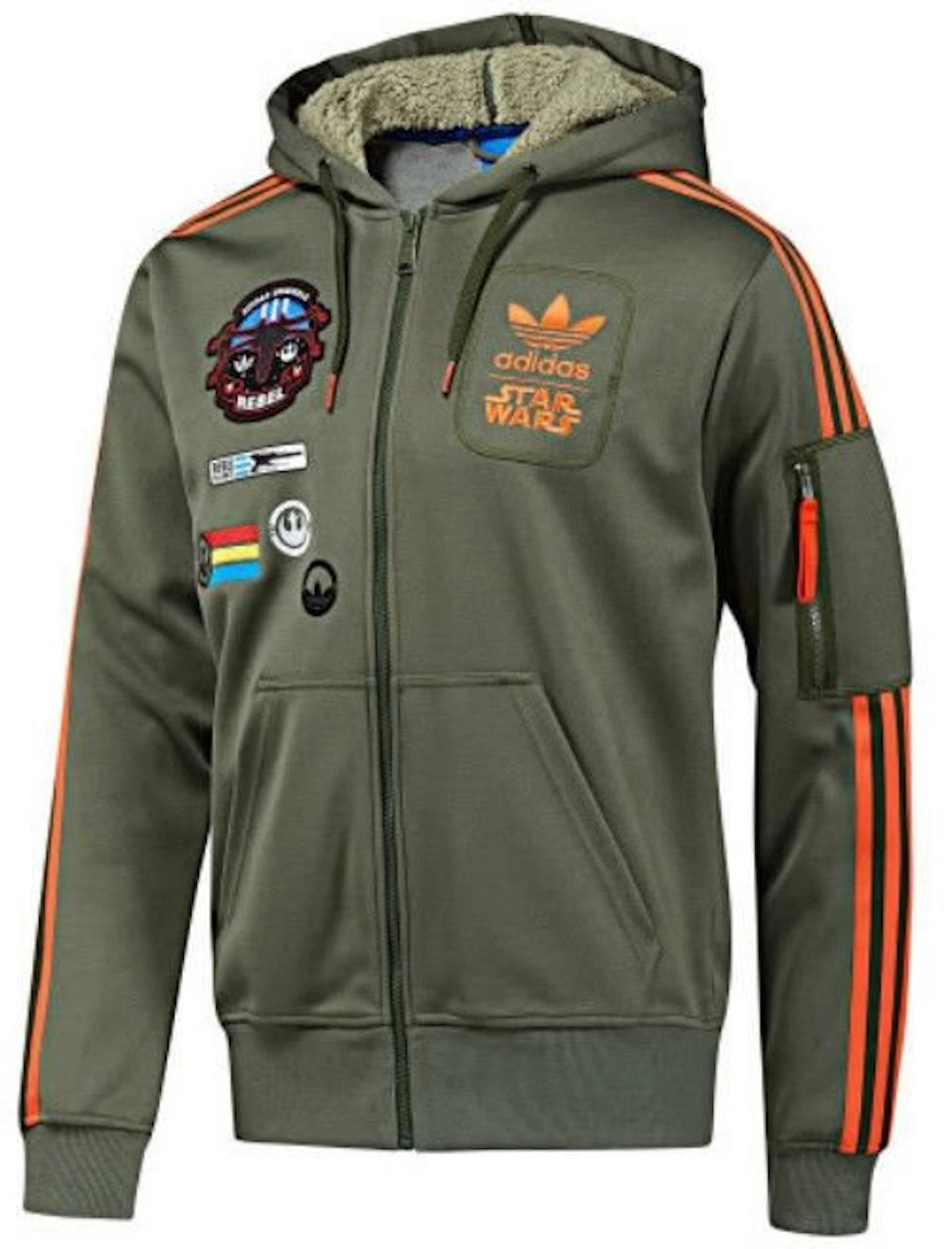 Star Wars - Adidas - Jacket Rebel X Wing Military Han Solo Jacket - Size XXL