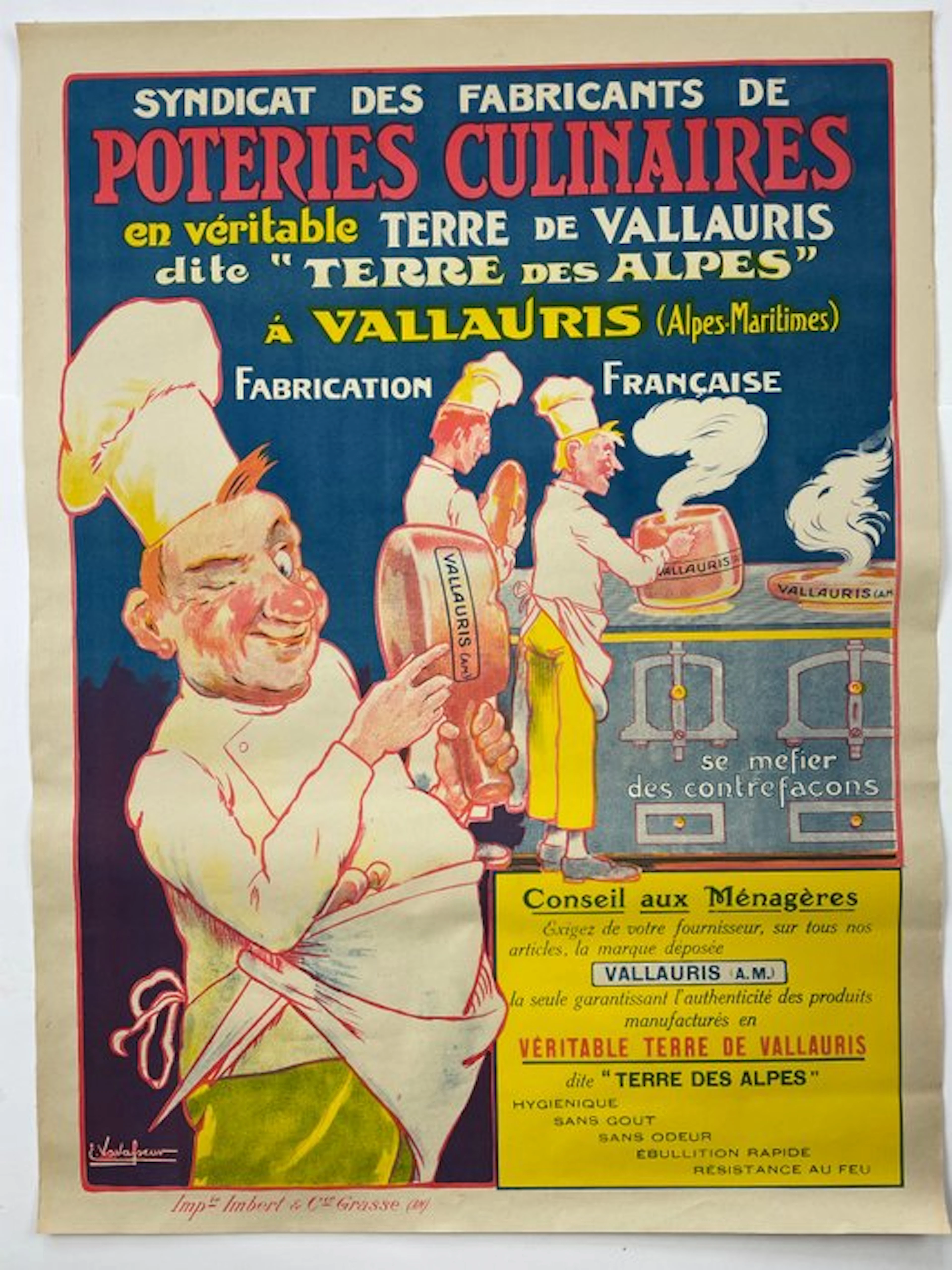 Eugene Vavasseur - Poteries Culinaires