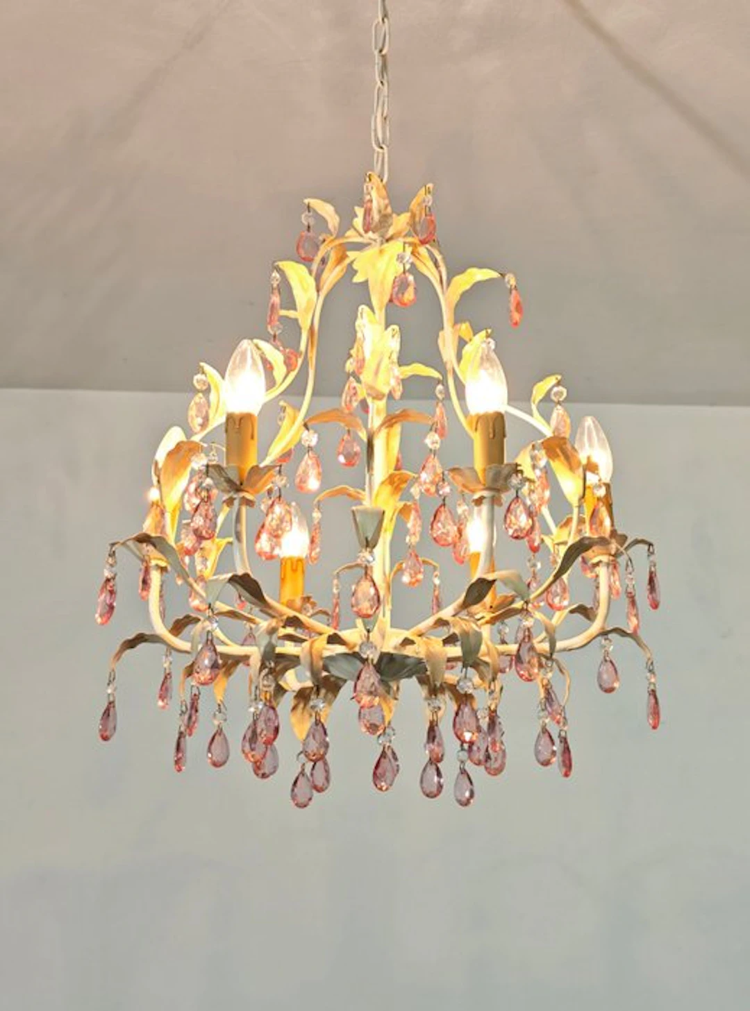 Chandelier - Crystal - Italian Design 1960s/1970s