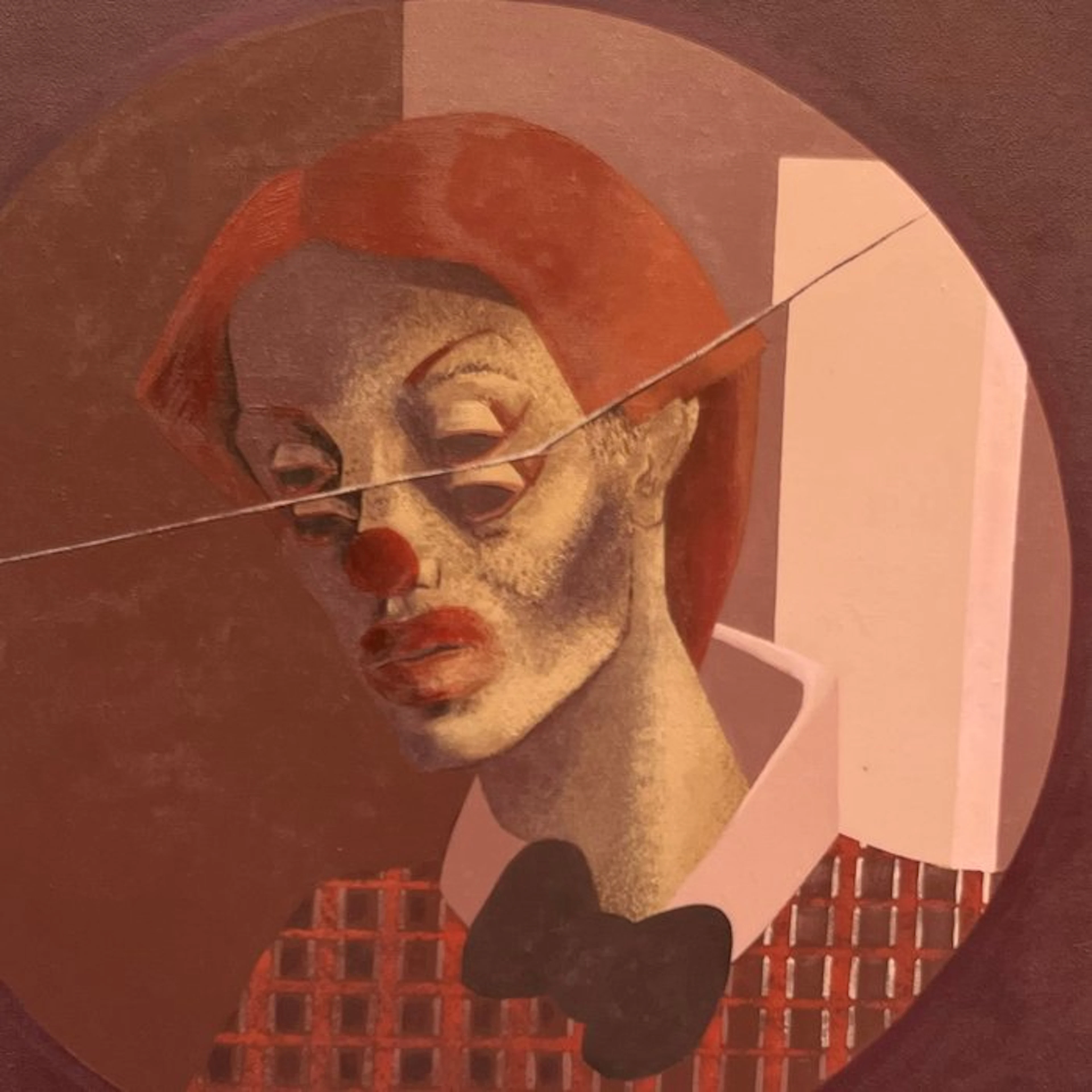 Daniel Sciora (1945-2016) - Portrait de clown...