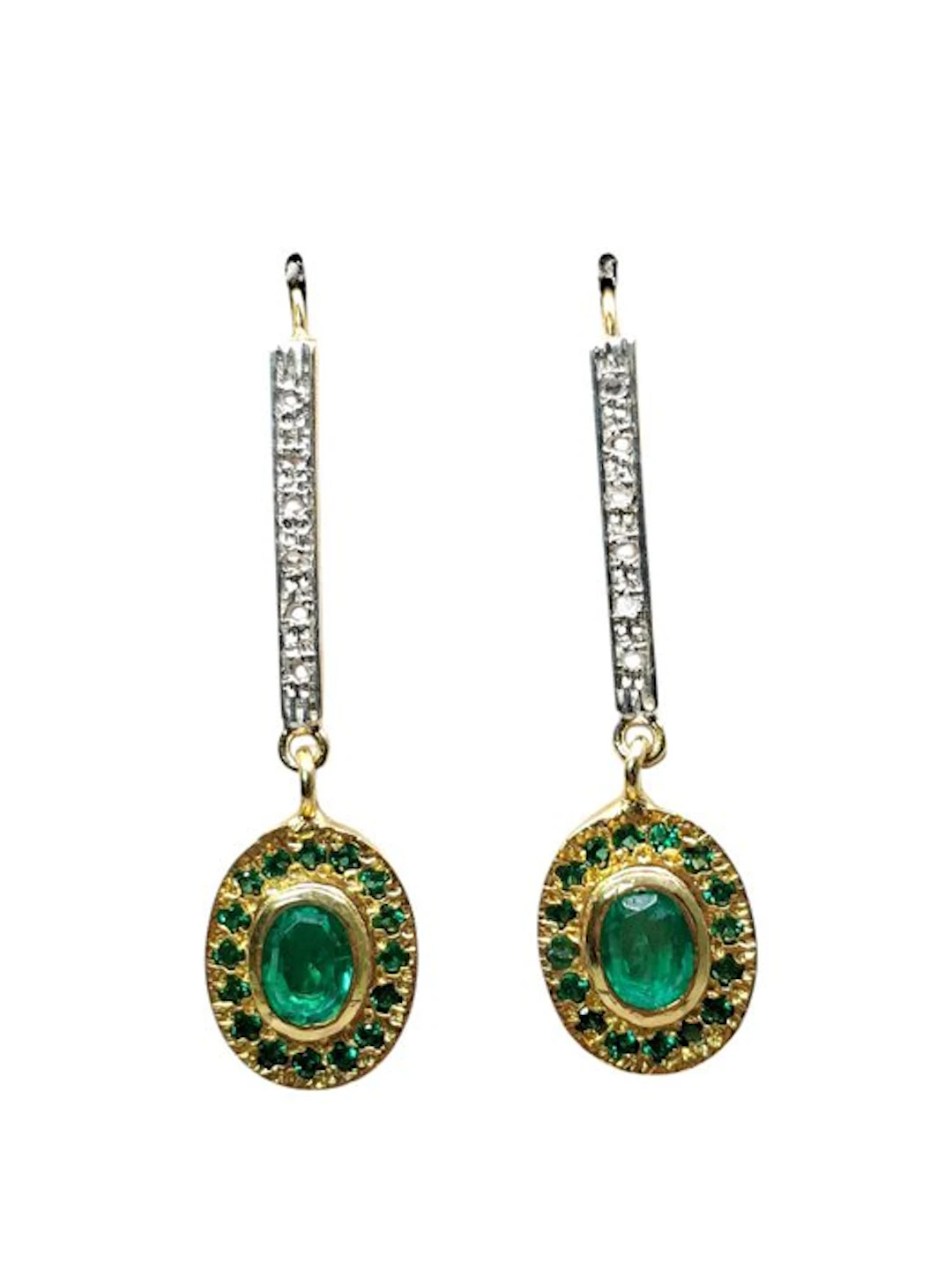 No reserve price - Earrings - 9 kt