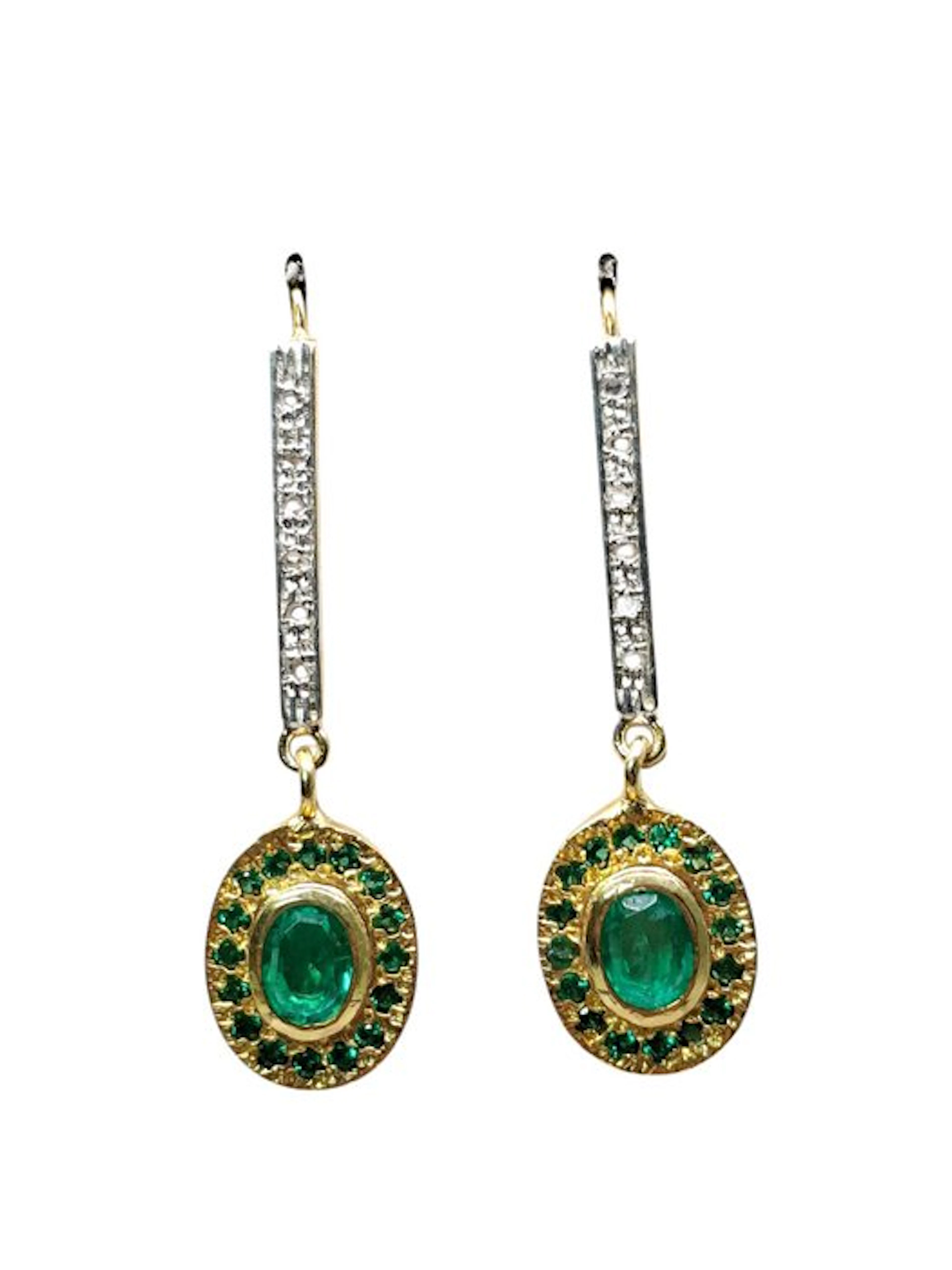 No reserve price - Earrings - 9 kt