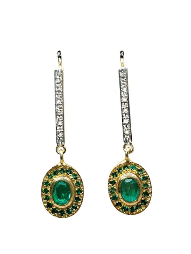 No reserve price - Earrings - 9 kt