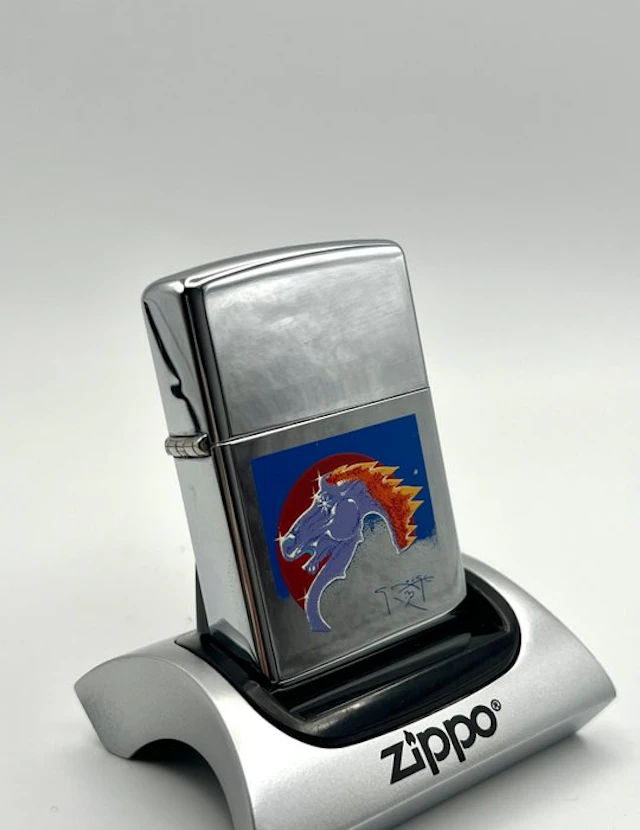 Zippo - Flaming Horse “Stanley Mouse Artist Series "...