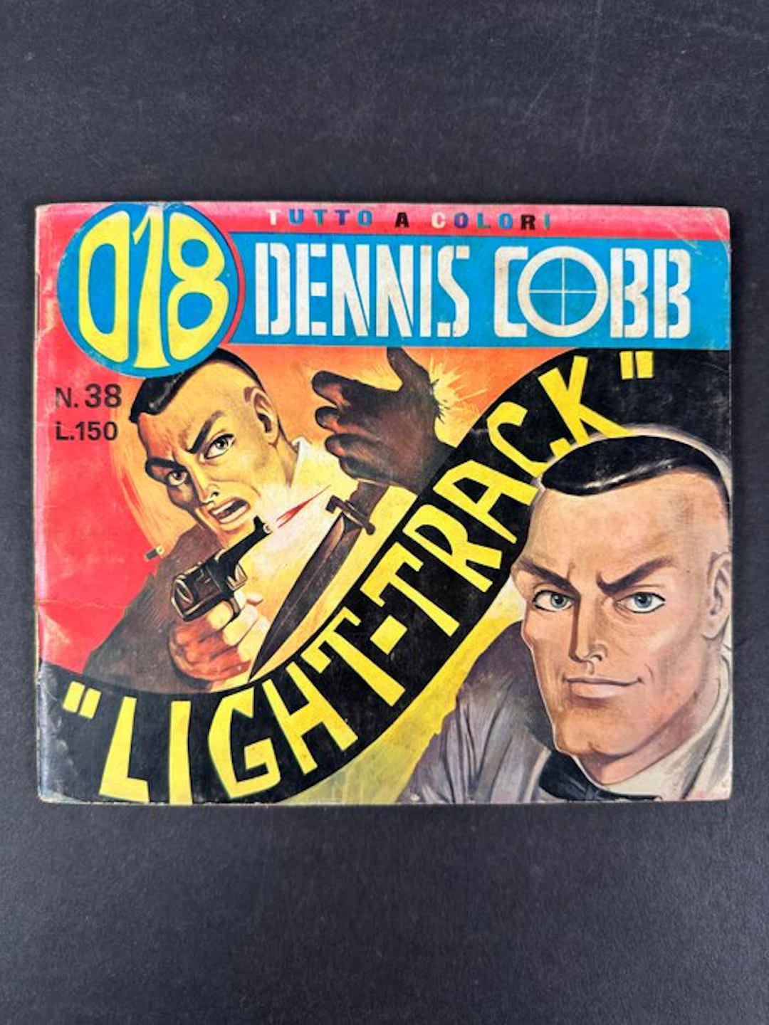 Dennis Cobb n. 38 - "Light-Track" - 1 Comic - First edition - 1968