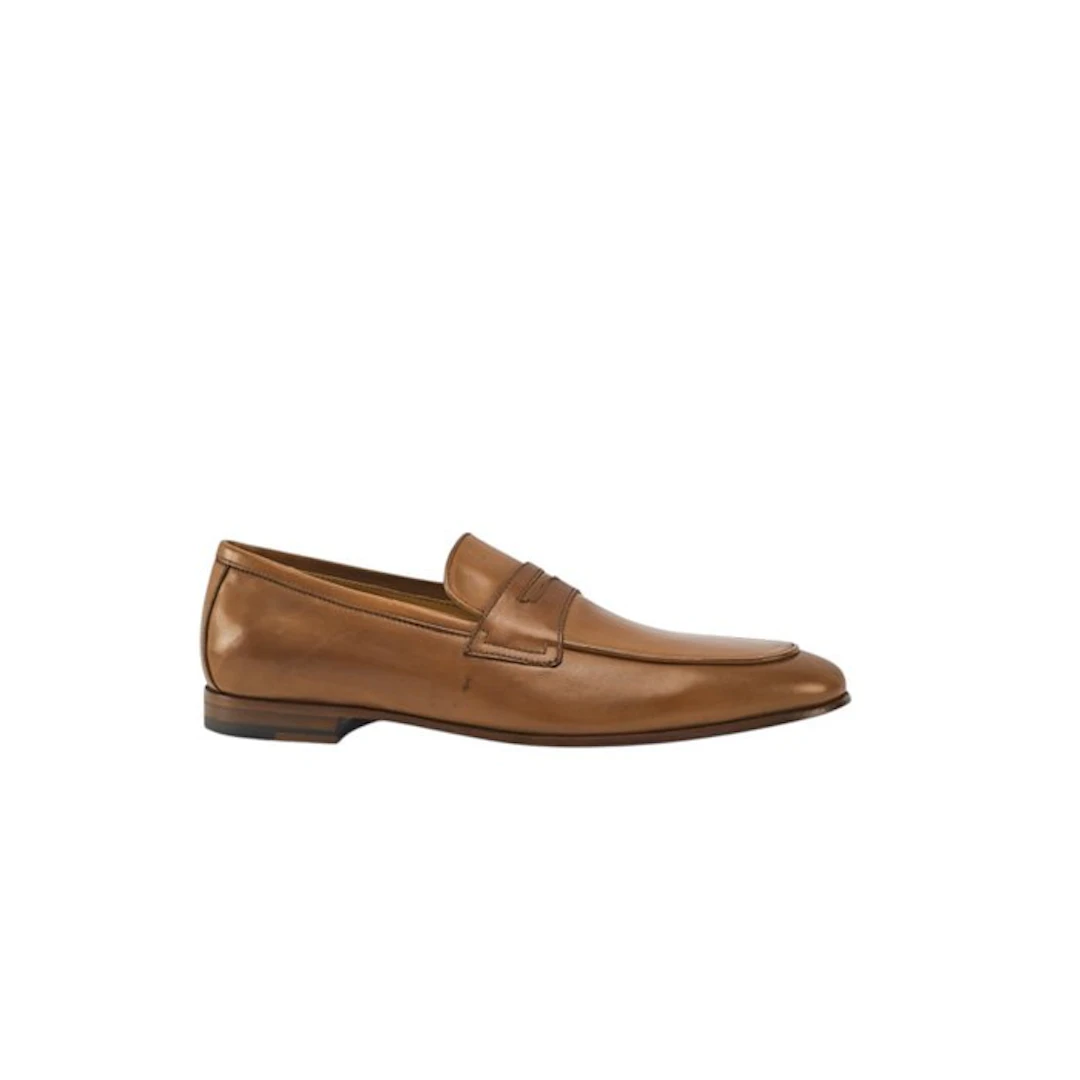 TESTONI - 8 UK - 42 IT - Loafer Shoes Bolognese...