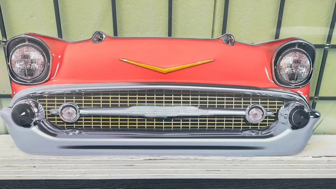 Wall decoration - voorfront cadillac