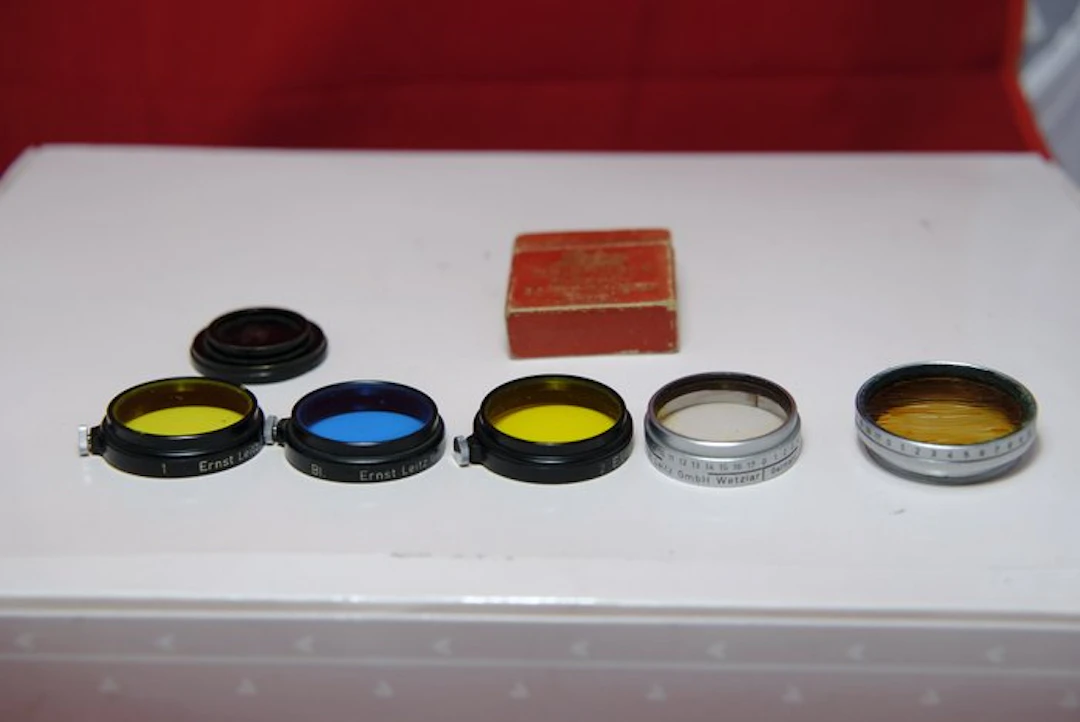 Leica vari filtri per leica ltm Camera accessories