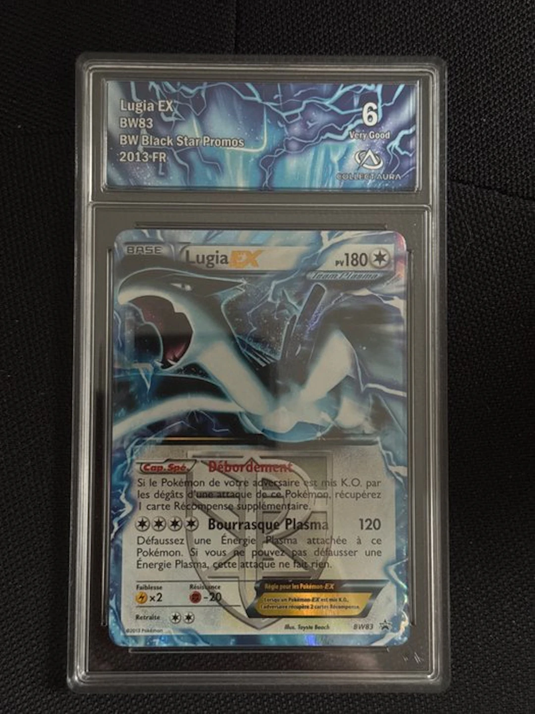 Pokémon Graded card - Lugia Bw83 - CollectAura 6 - XY...
