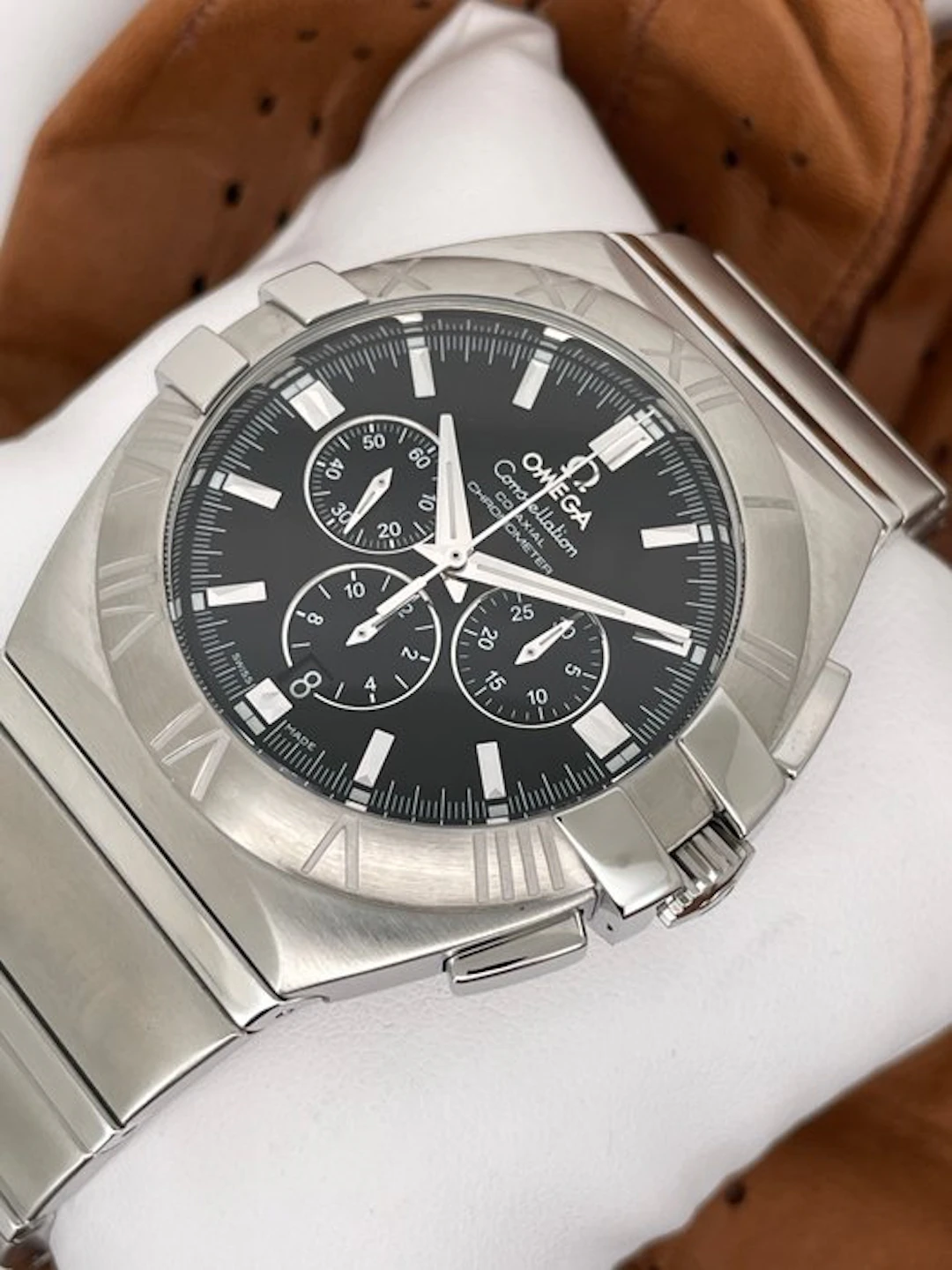 Omega - Constellation Double Eagle Chronograph Automatic...