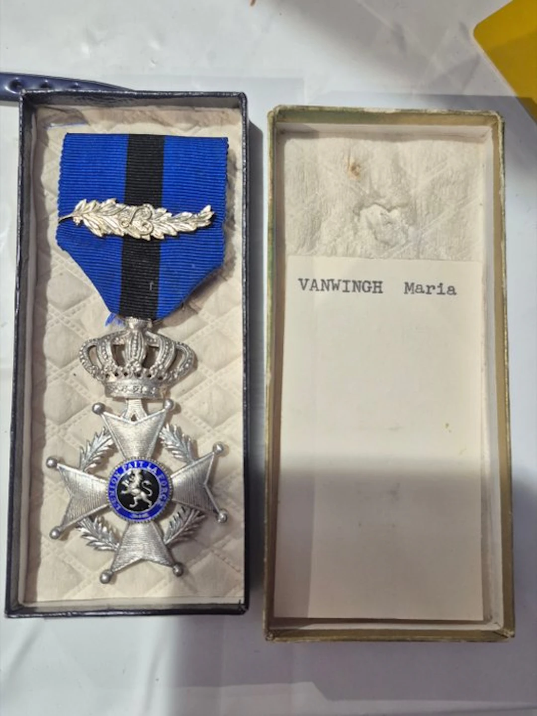 Belgium - Service medallion - Belgian honorary distinctions