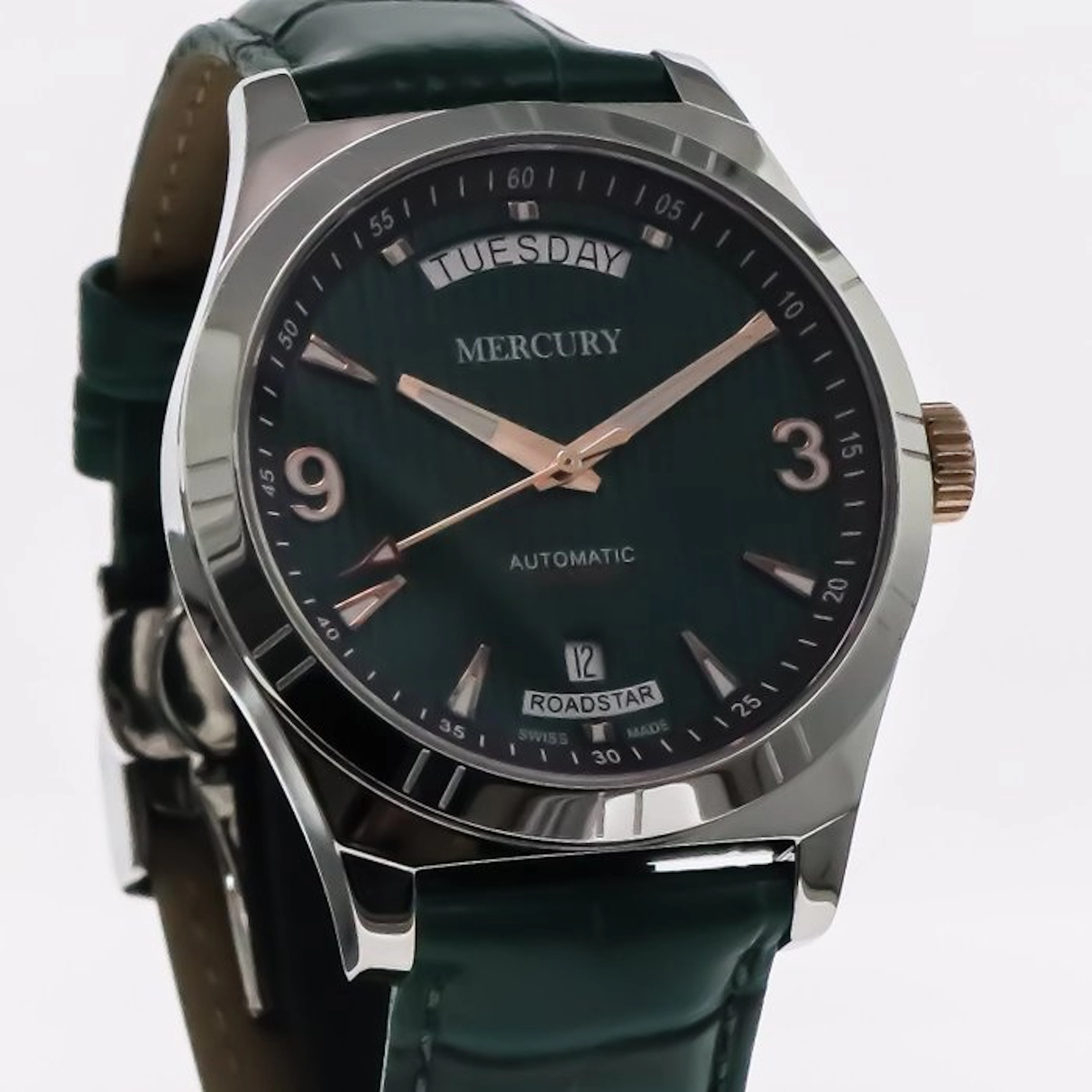Mercury - Roadstar Automatic Swiss Watch - MEA493-SRL-12...