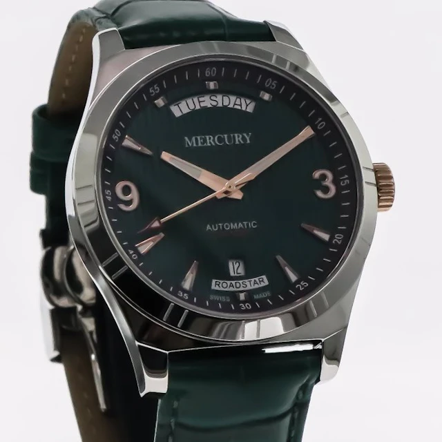 Mercury - Roadstar Automatic Swiss Watch - MEA493-SRL-12...