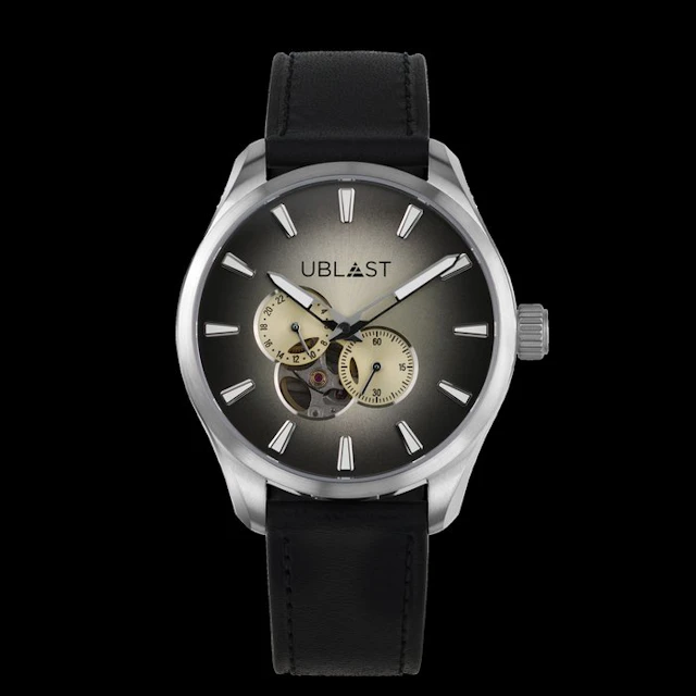Ublast - Vision Open Heart - Sapphire Glass - REF.UBVOH42BKCHA - Ltd