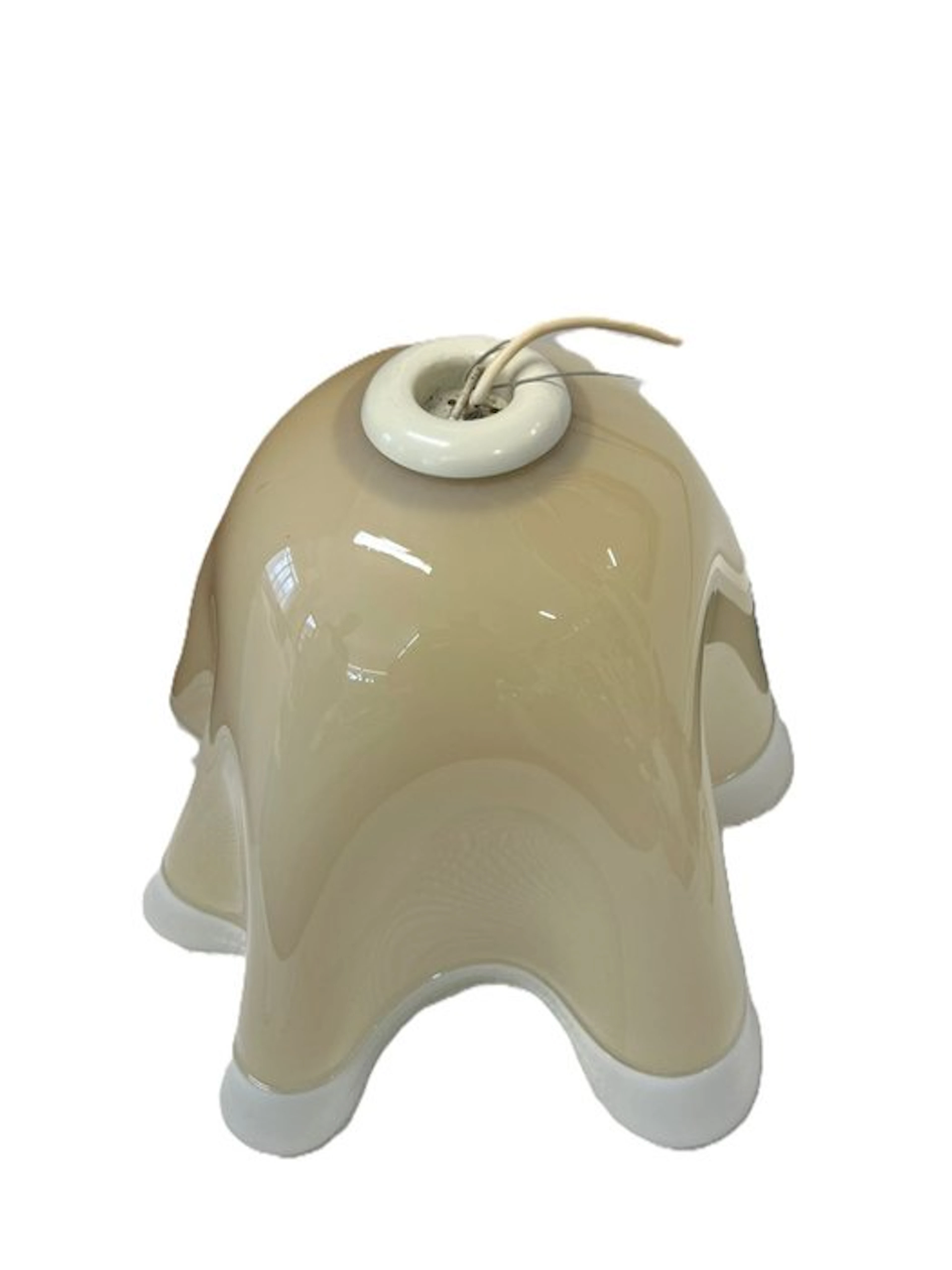 Chandelier - Murano glass - Murano handkerchief lamp