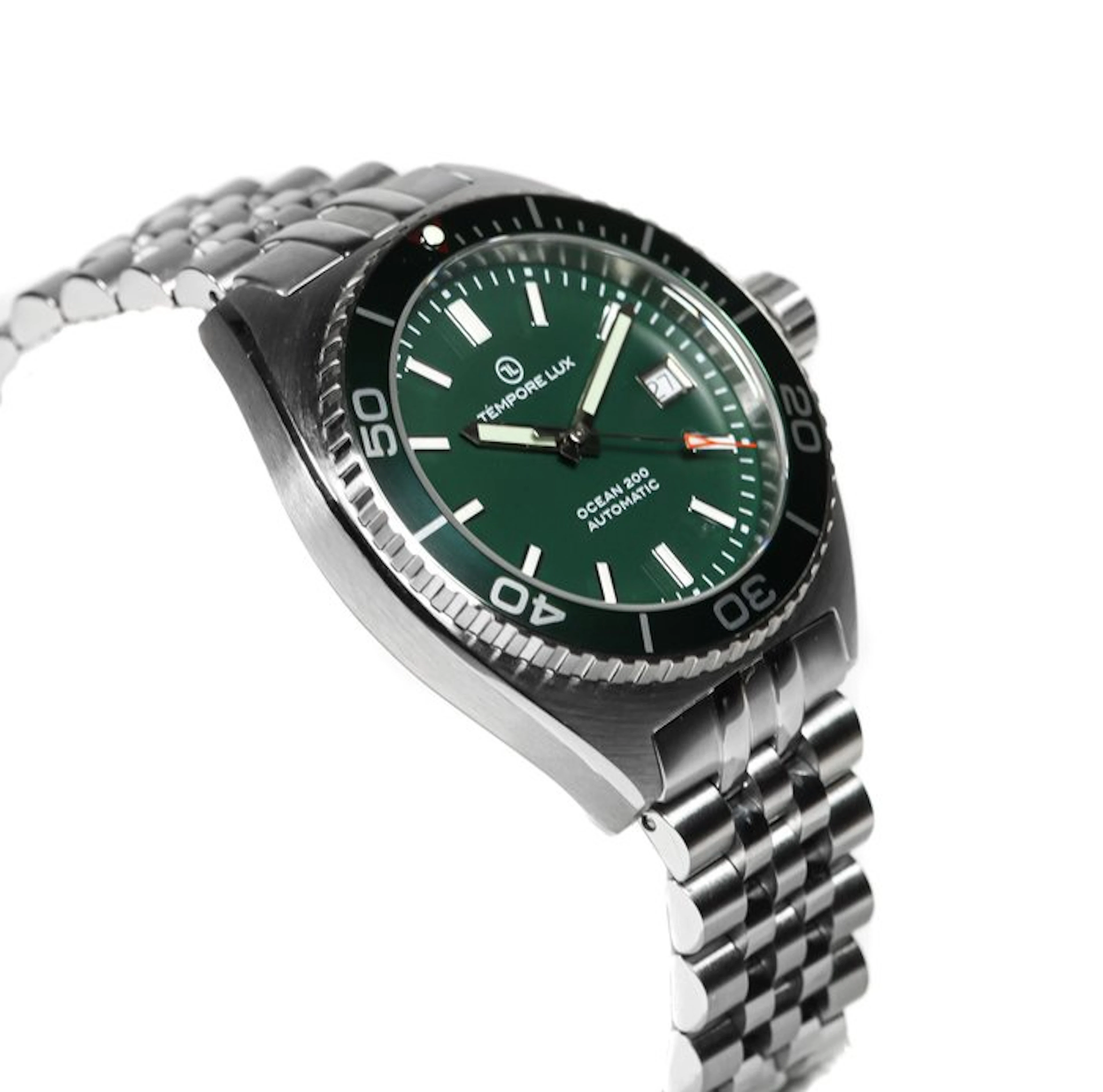 Reloj Tempore Lux Ocean 200 Verde - Movimiento Automático...