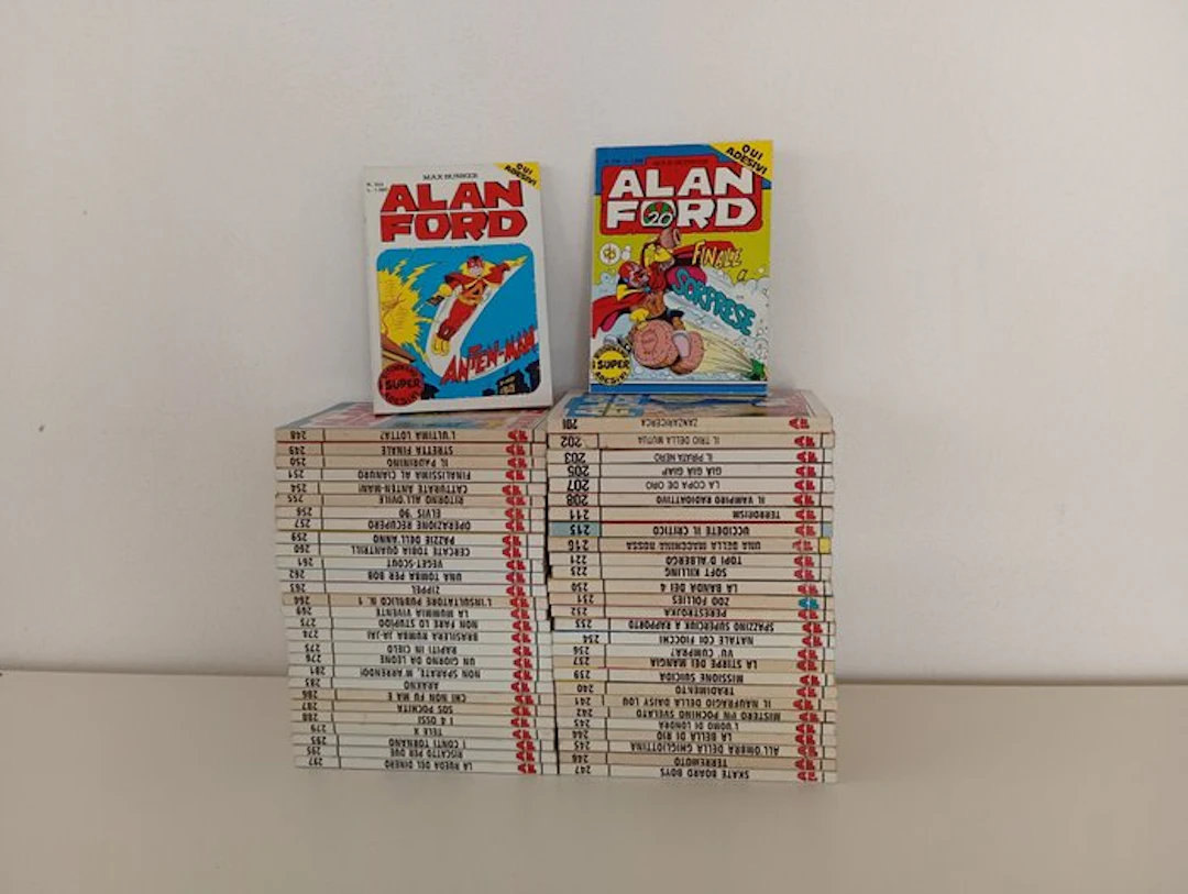 Alan Ford Fascia 200/299 - x57 albi con Adesivi n