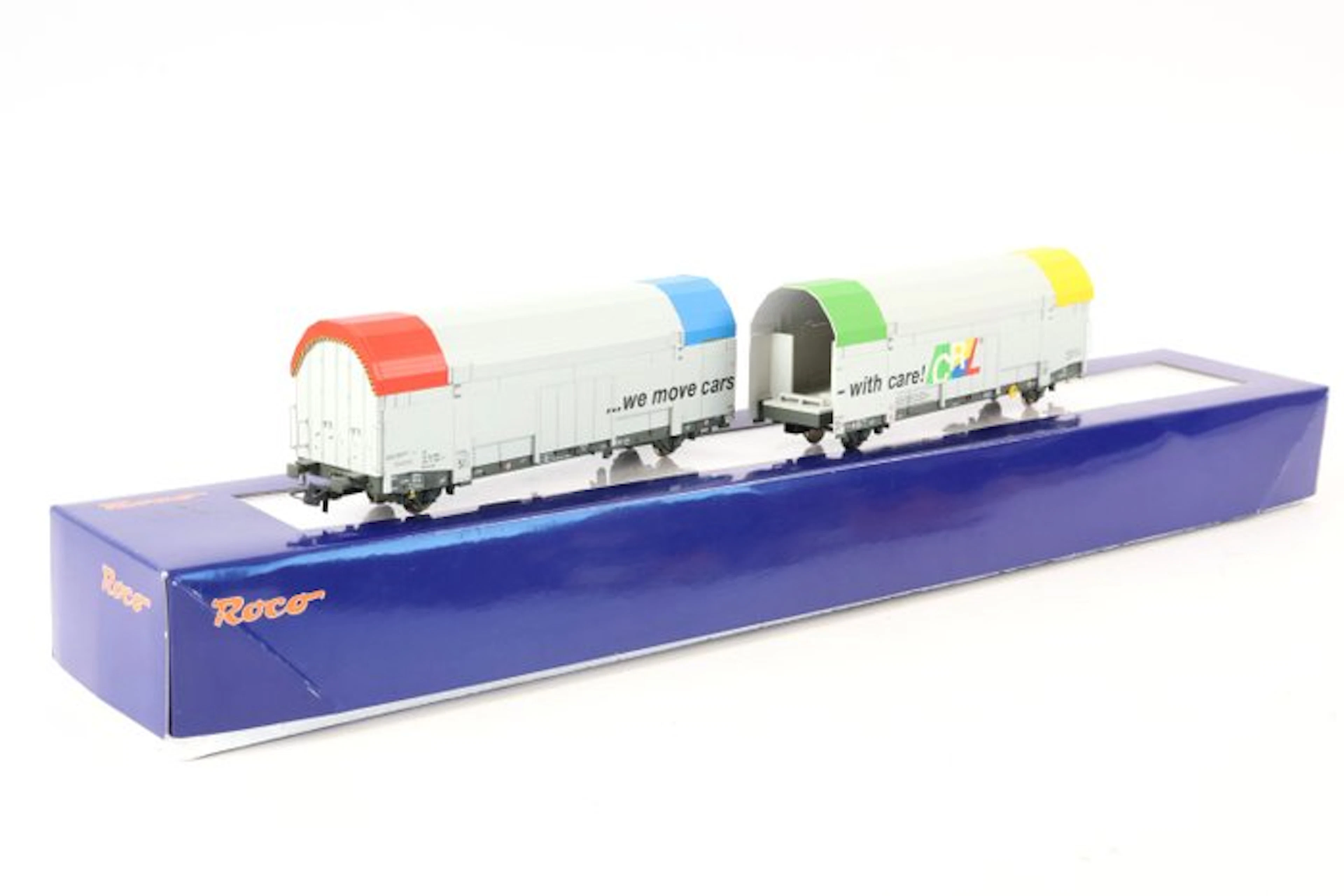 Roco H0 - 66966 - Model train freight carriage (1) - Car transport wagon set