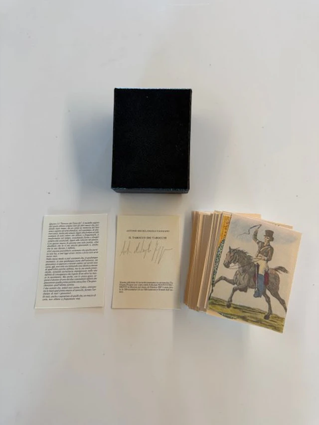 antonio michelangelo faggiano - Tarot cards - Paper