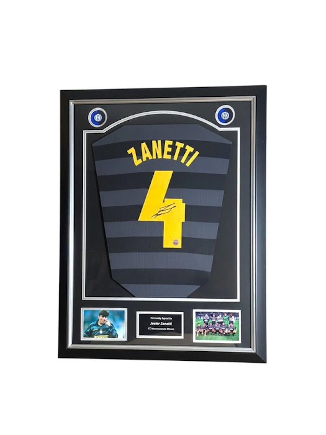 Inter Milan - European Football League - Javier Zanetti...