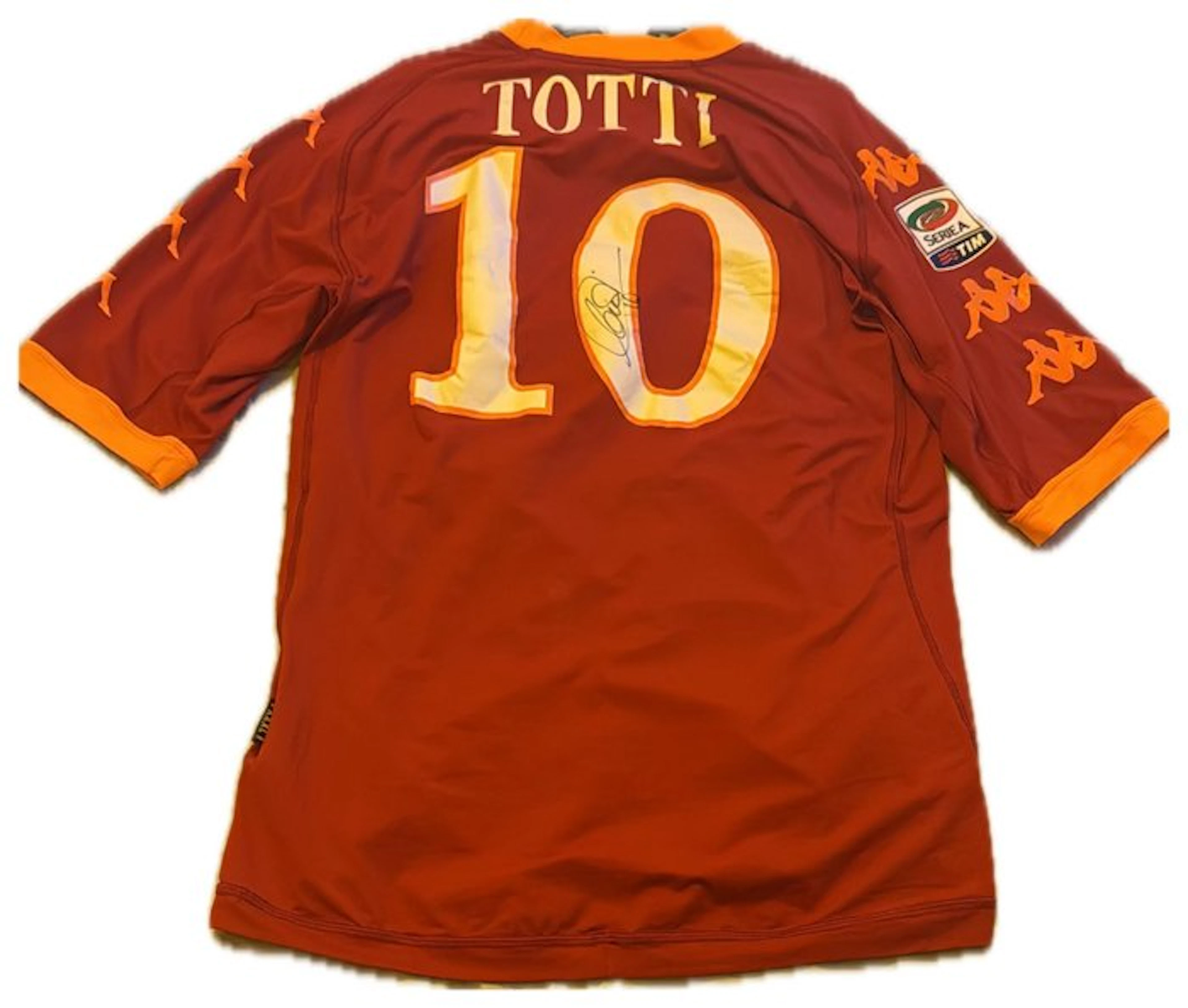 AS Roma - Italian Football League - Francesco Totti - 2009 - Football jersey