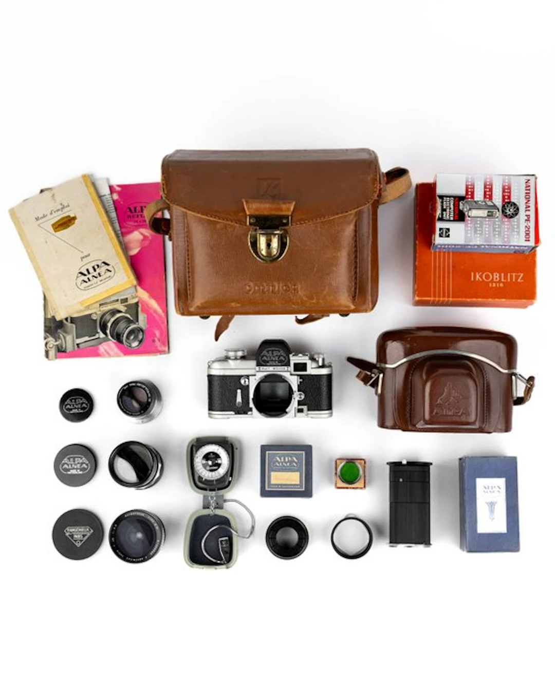 Alpa, Alnea Mod. 7 + 3 objectifs + acc. | Analogue camera