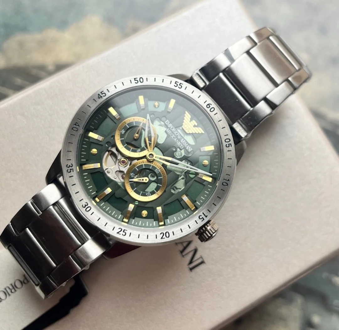 Emporio Armani - AR60053 Meccanico - 43 mm - Automatic...