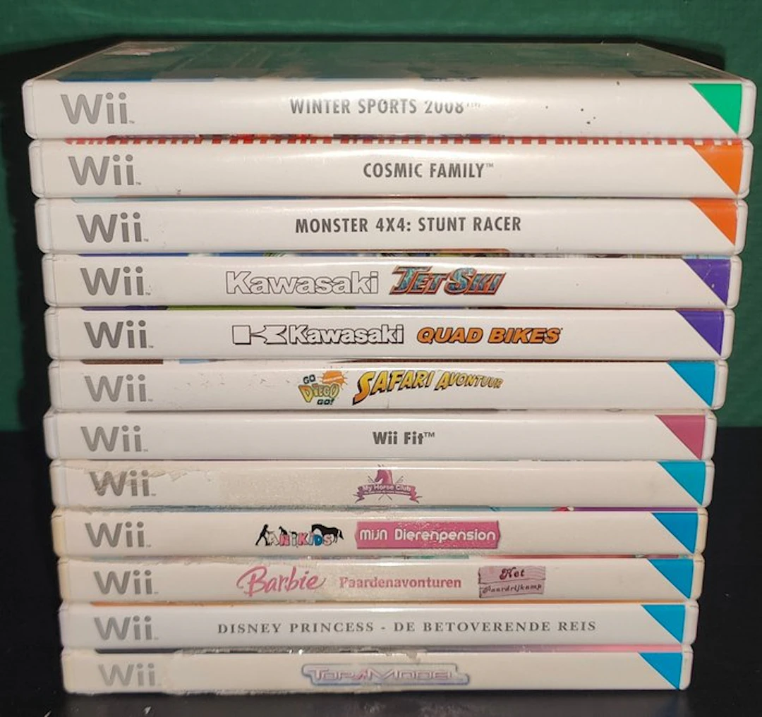Nintendo - Wii - Wii spellen collectie - Video game - In original box