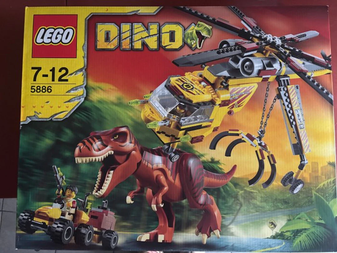 LEGO Set - 5886 - Dino 2010 - T-Rek Helicopter