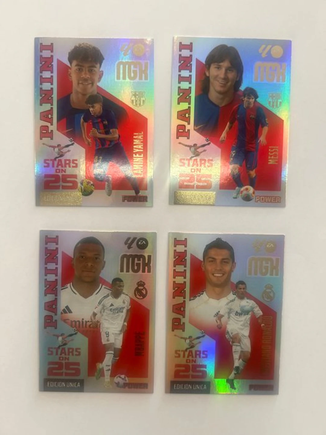 Panini 25 aniversary Cristiano Ronaldo