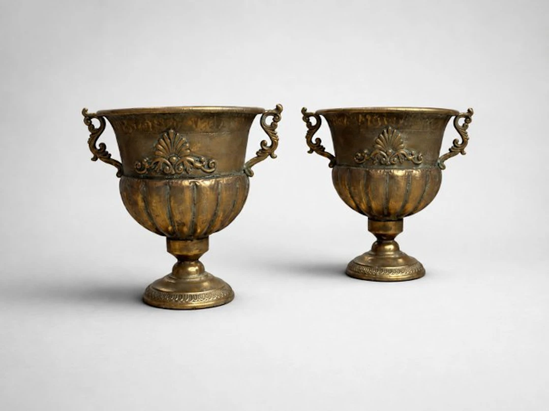 Jardinière - Metal - Exclusive classic pair