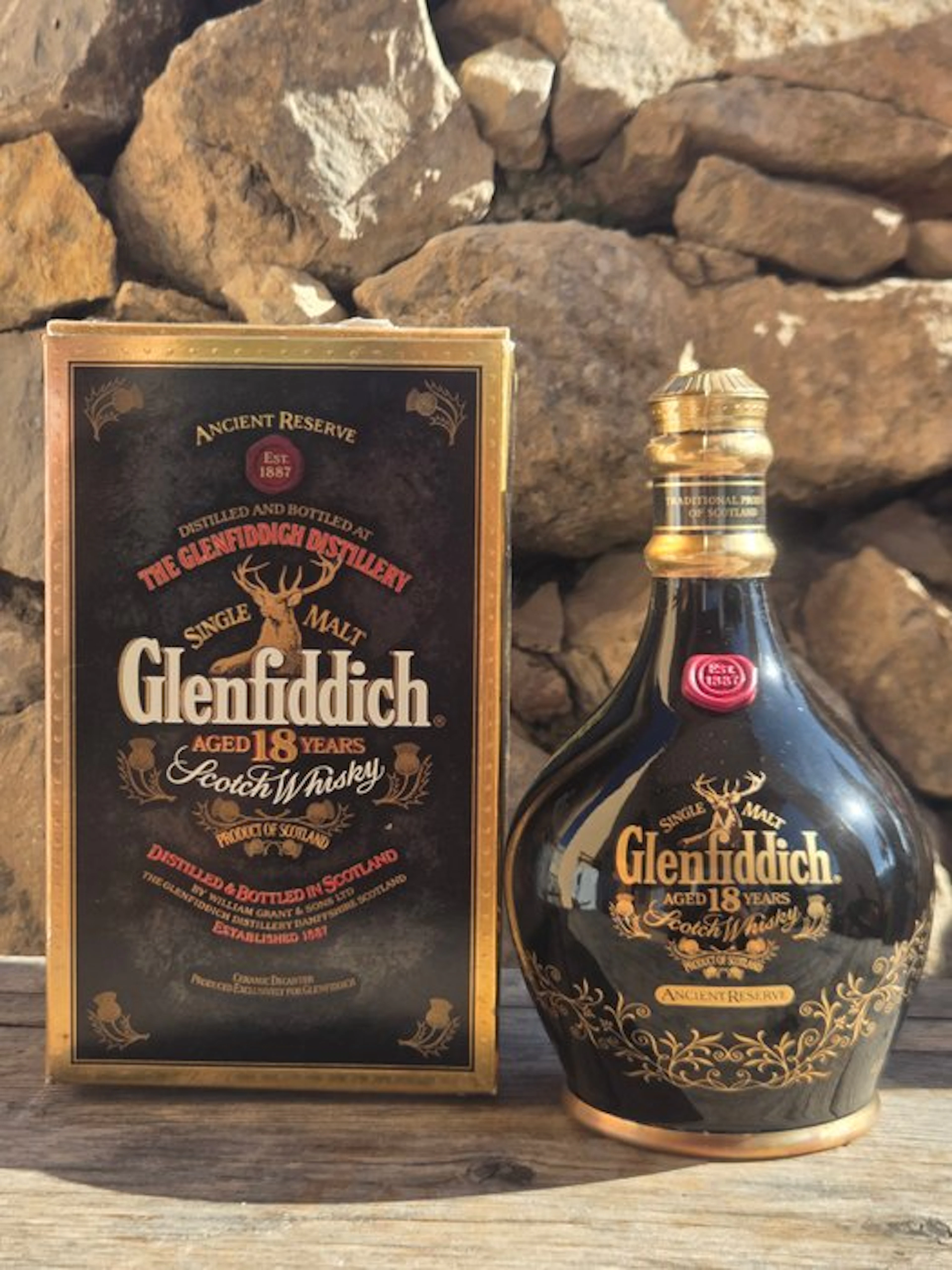Glenfiddich 18 years old Ancient Reserve - b. 1990s - 700ml