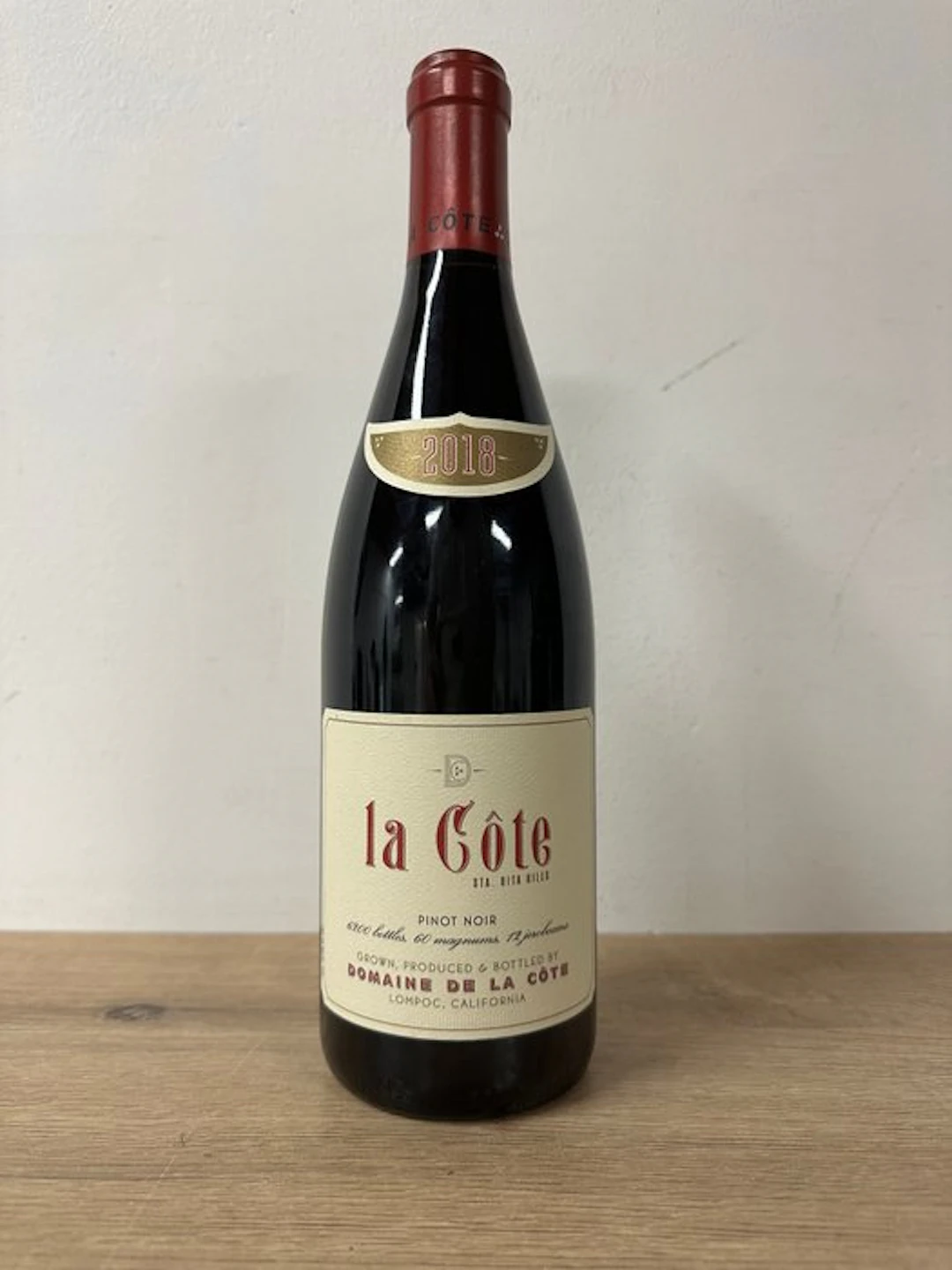 2018 Domaine de la Cote, 'La Cote' Pinot Noir - California - 1 Bottle (0.75L)