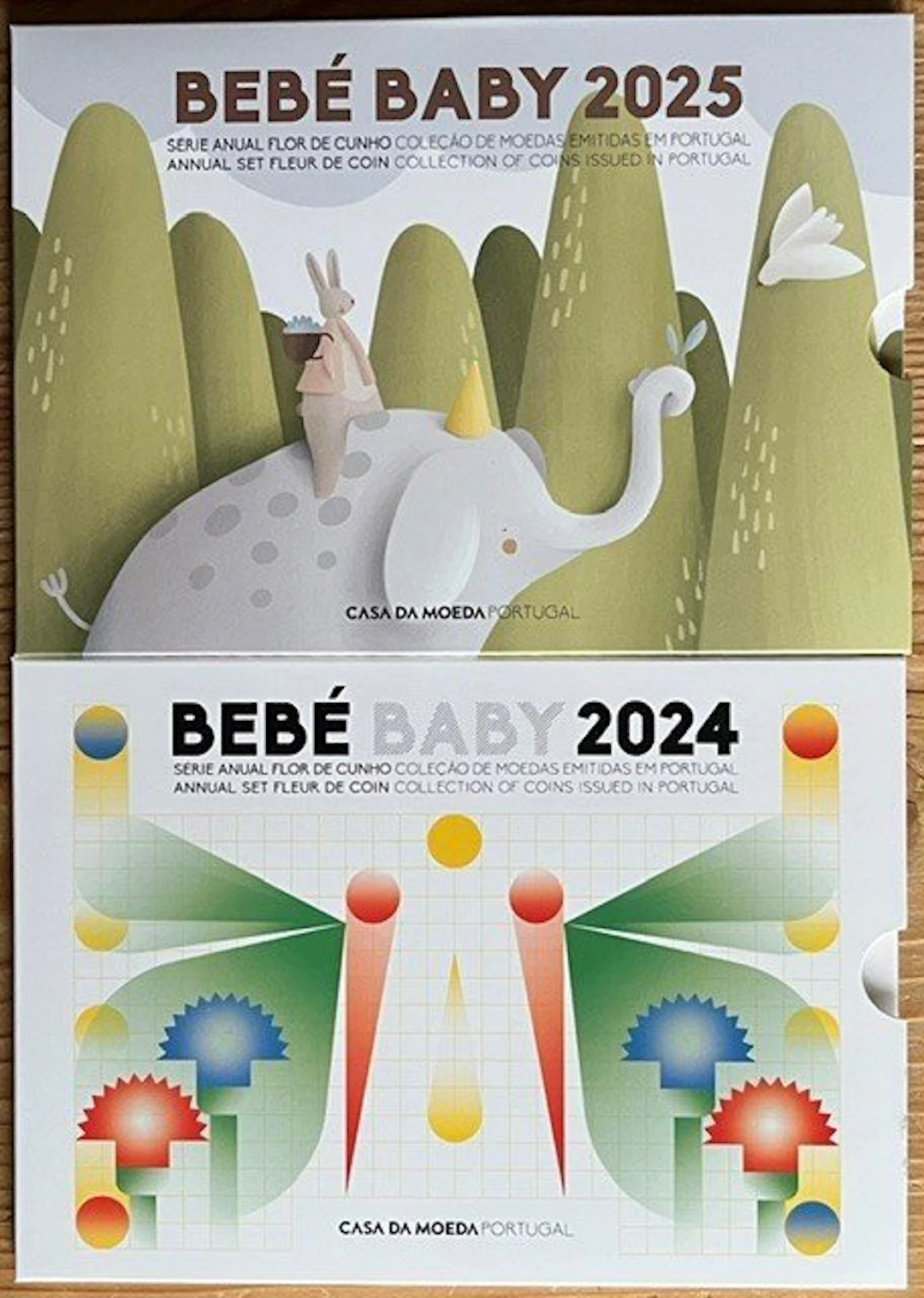 Portugal. Year Set (BU) 2024/2025 (2 Babysets) (No reserve price)