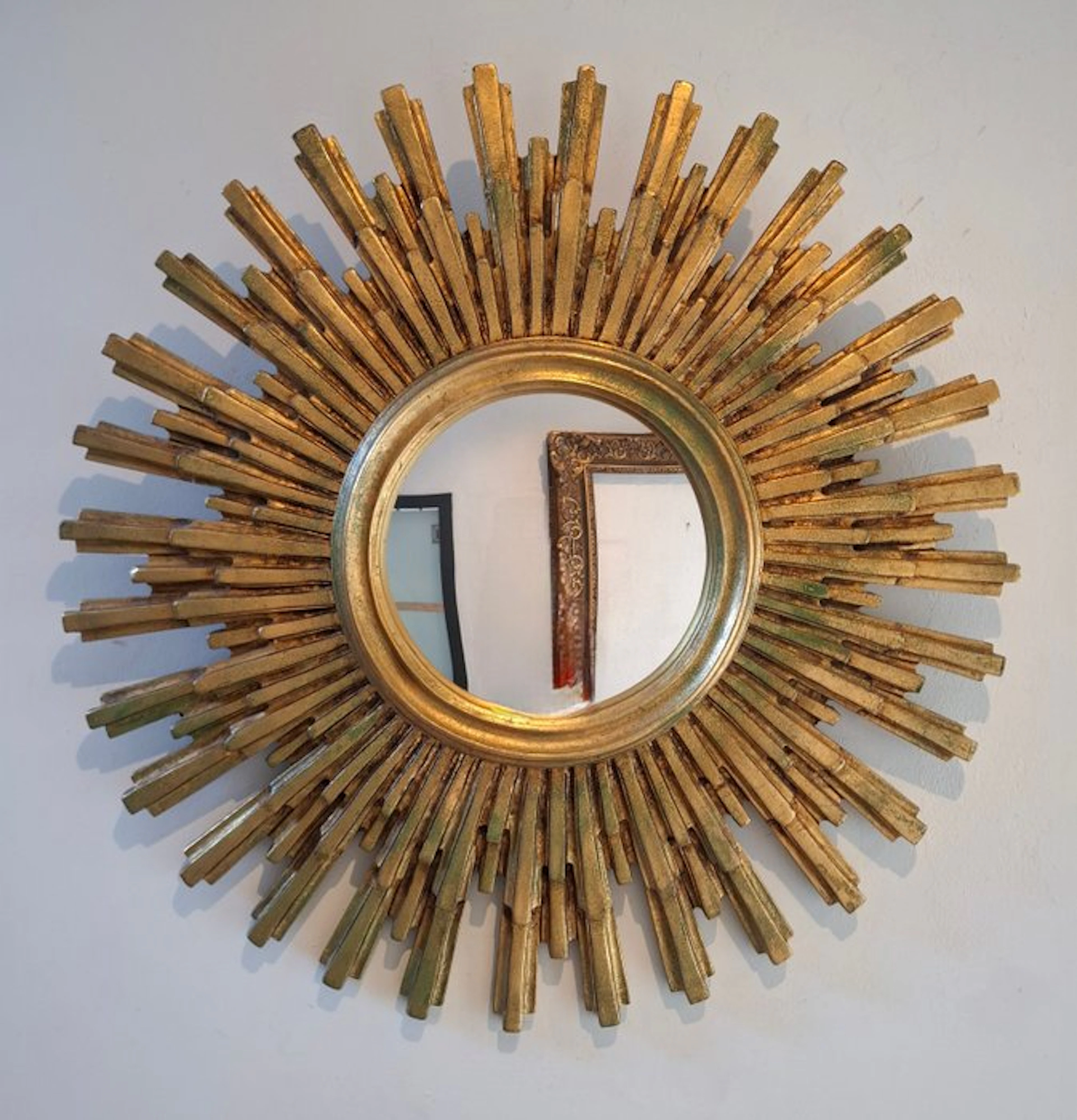 Wall mirror - Resin - Sun Mirror, 1955