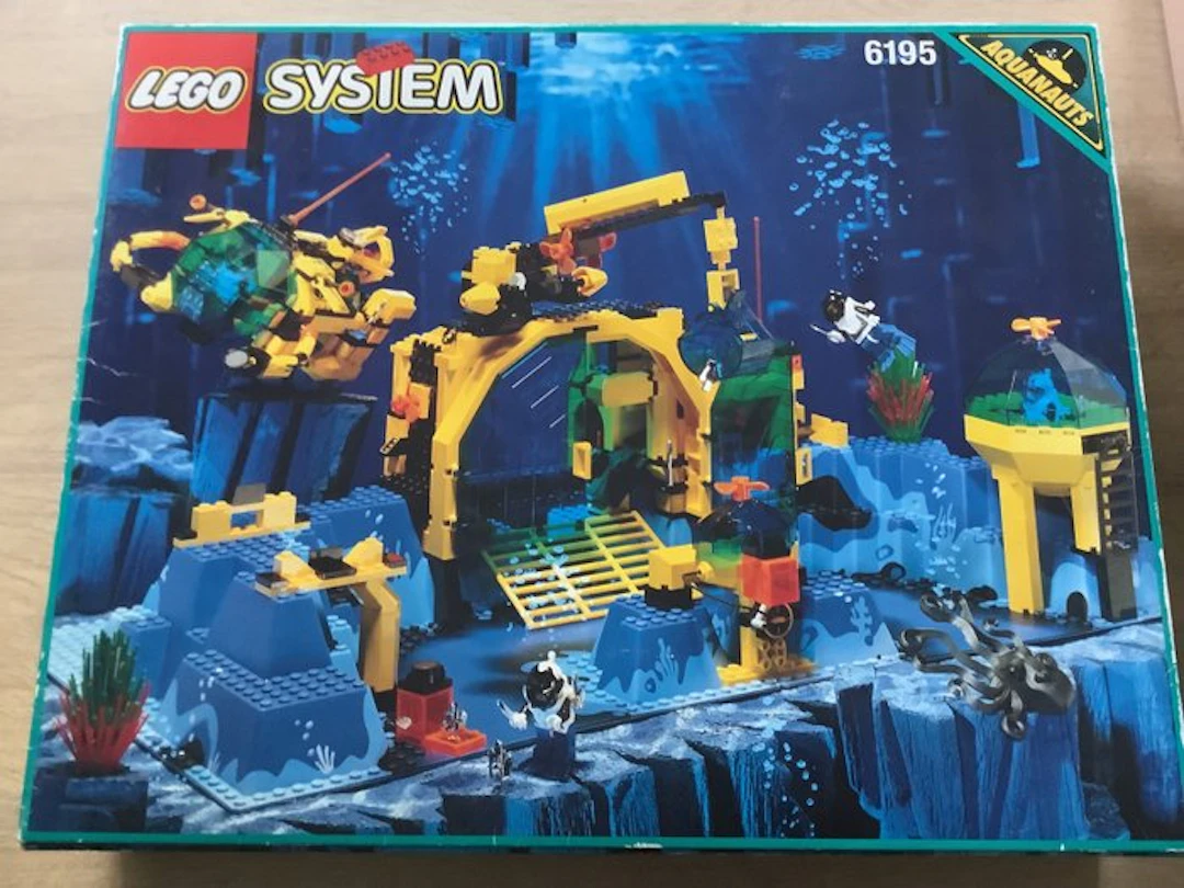 LEGO Set - 6195 - Aquazone - Lego 6195-aquazone-Neptunus discovery lab