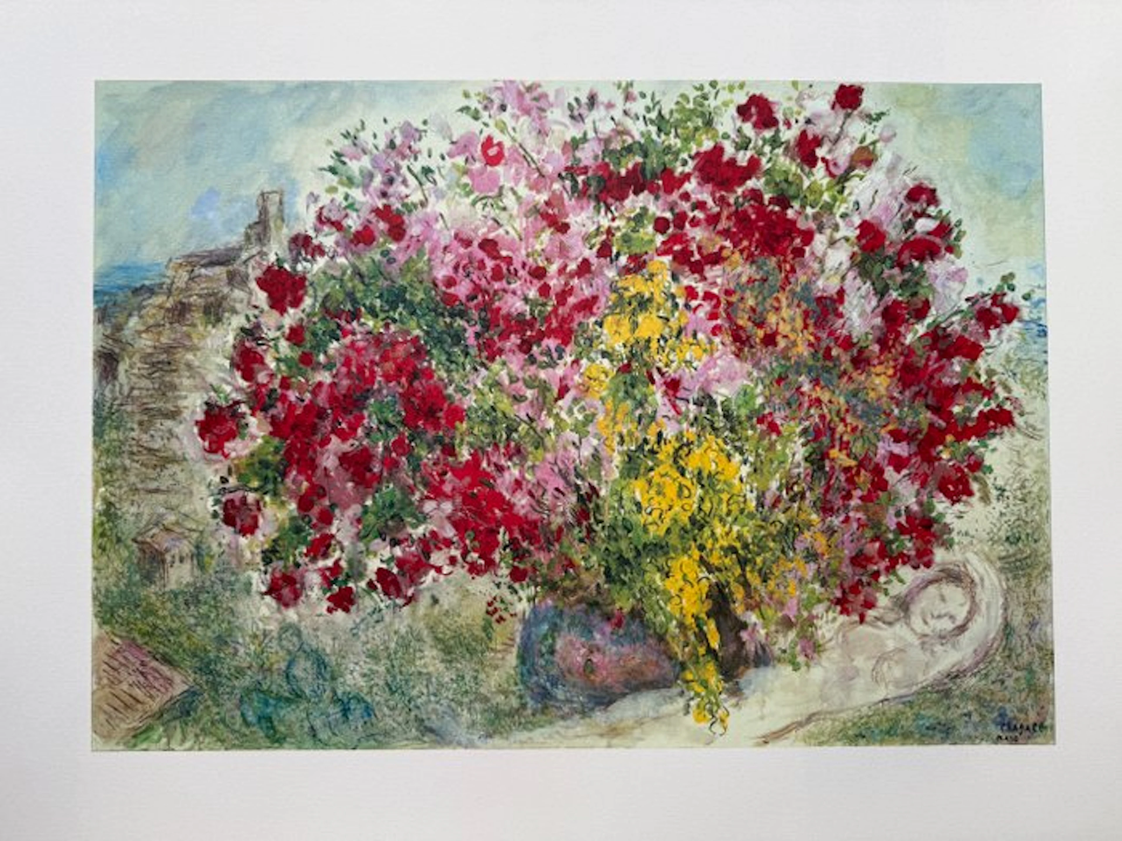 Marc Chagall (1887-1985) - Les jardins de saint Paul