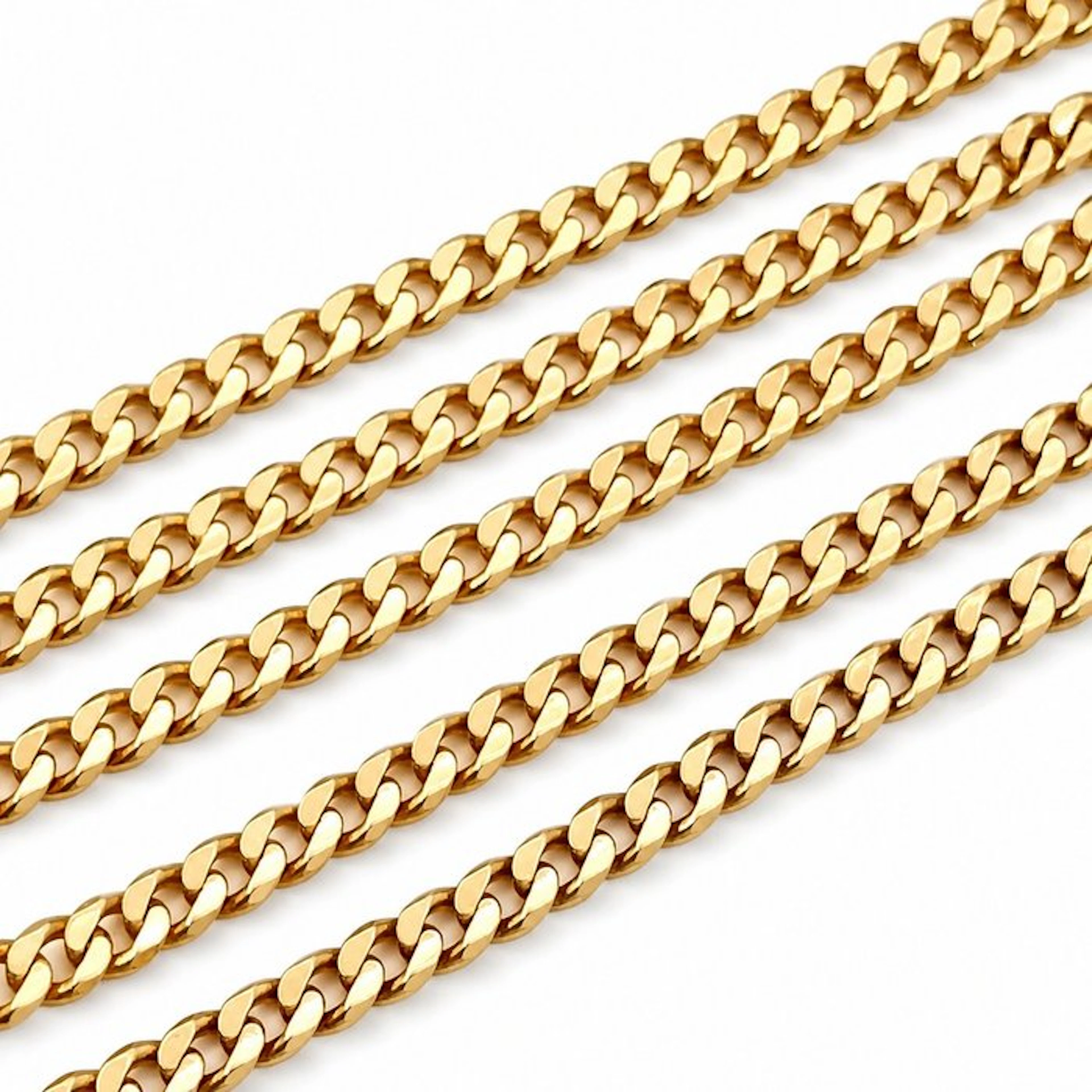 Necklace - 18 kt. Yellow gold - Made in Italy - Handmade