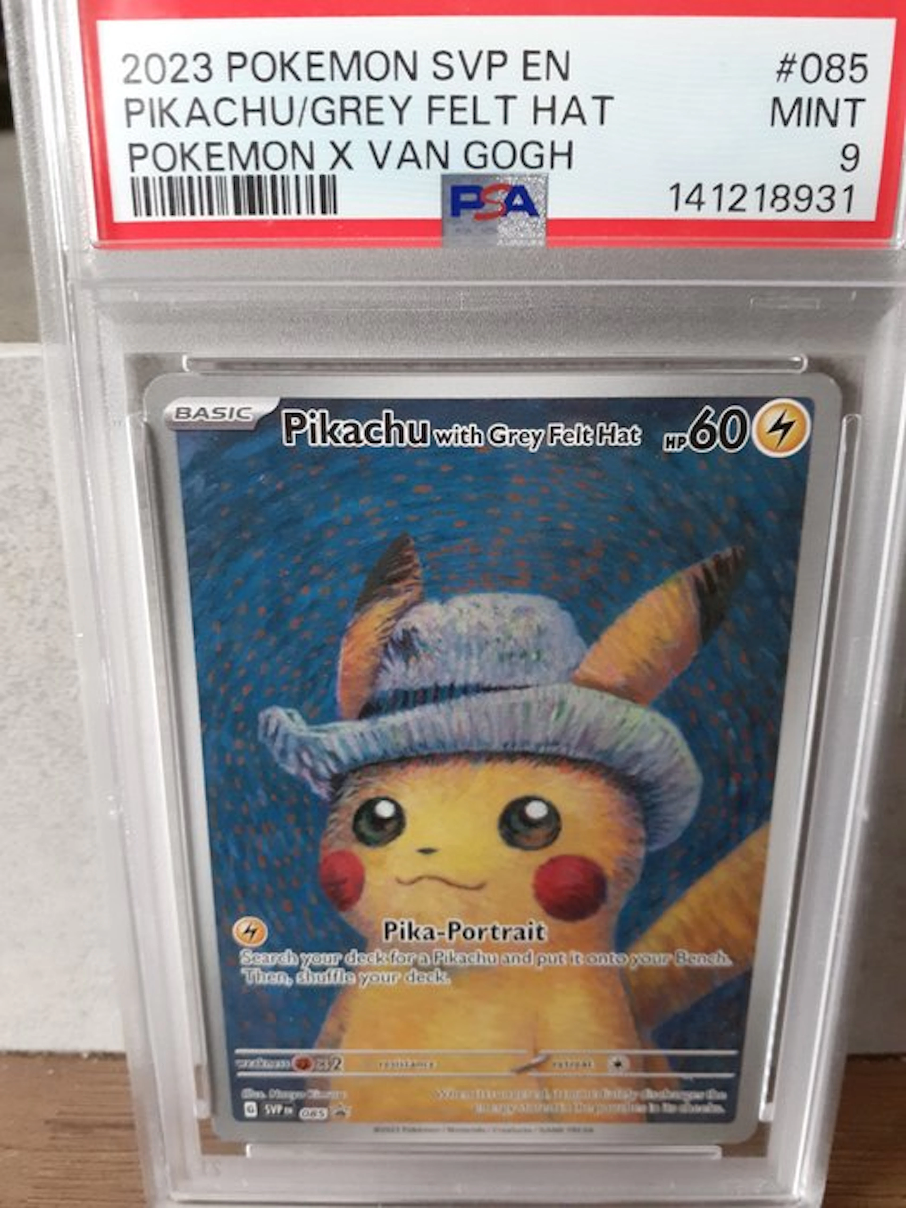 Pokémon - 1 Graded card - Pikachu 085 Promo card