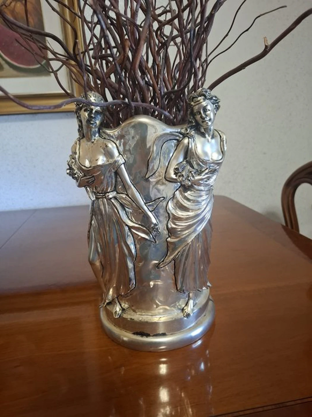 MARCELLO GIORGIO - Vase - Silverplated - Marcello Giorgio