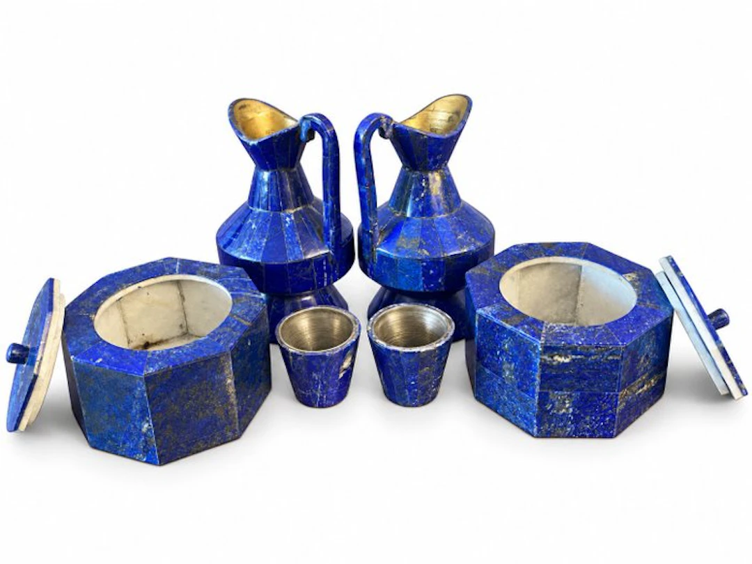 Decorative ornament (7) - Afghanistan - 7-piece decorative set