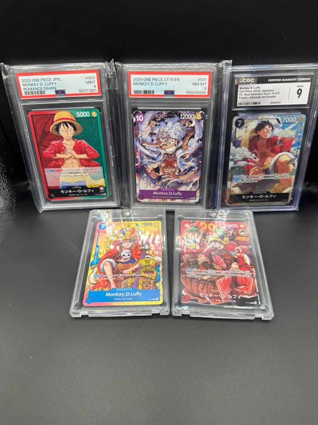 Bandai - 5 Card - One Piece - Monkey D. Luffy Promo card, Alternate art