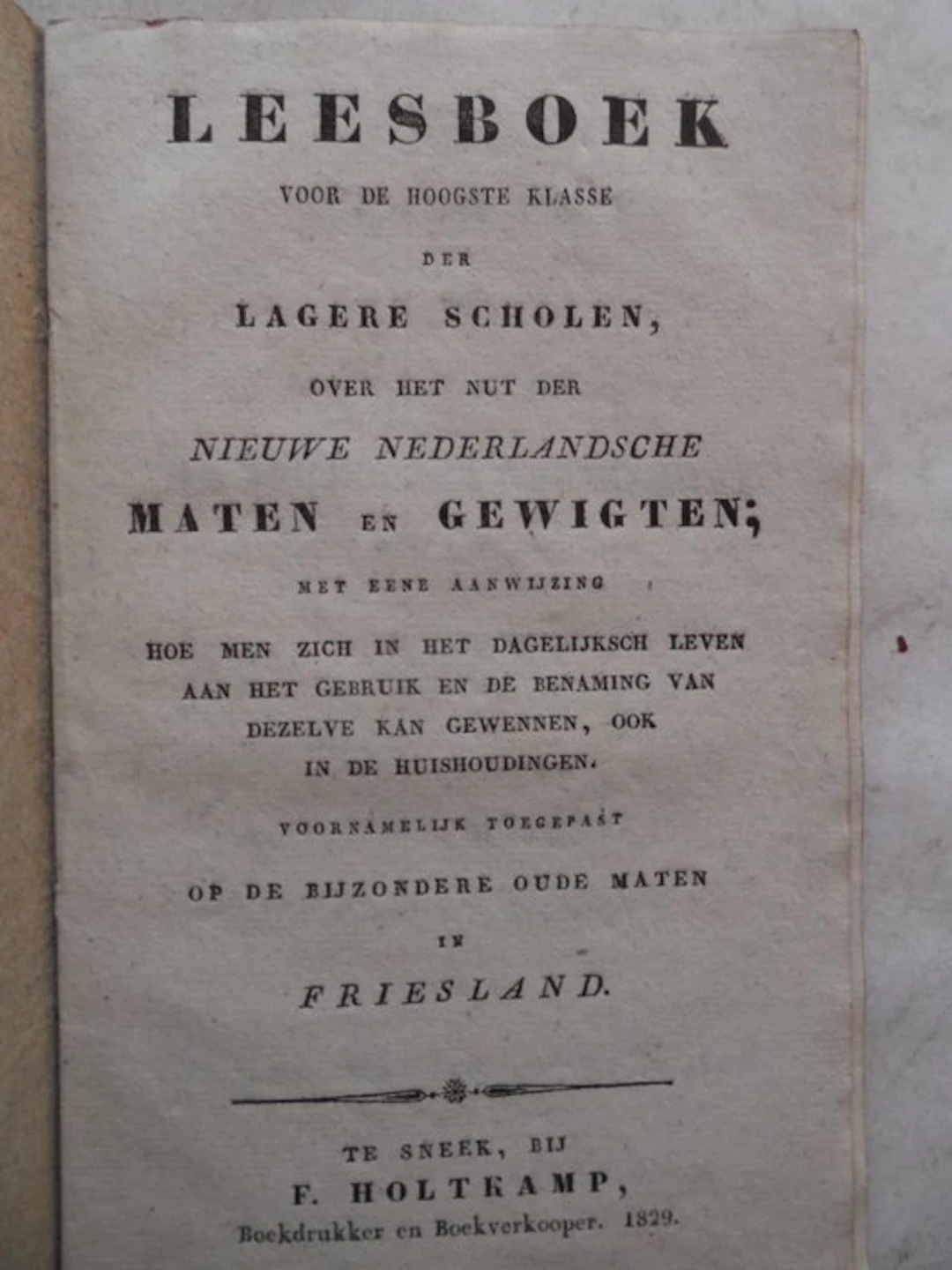 ( Van Ewijck ) - Leesboek voor de hoogste klasse der lagere scholen