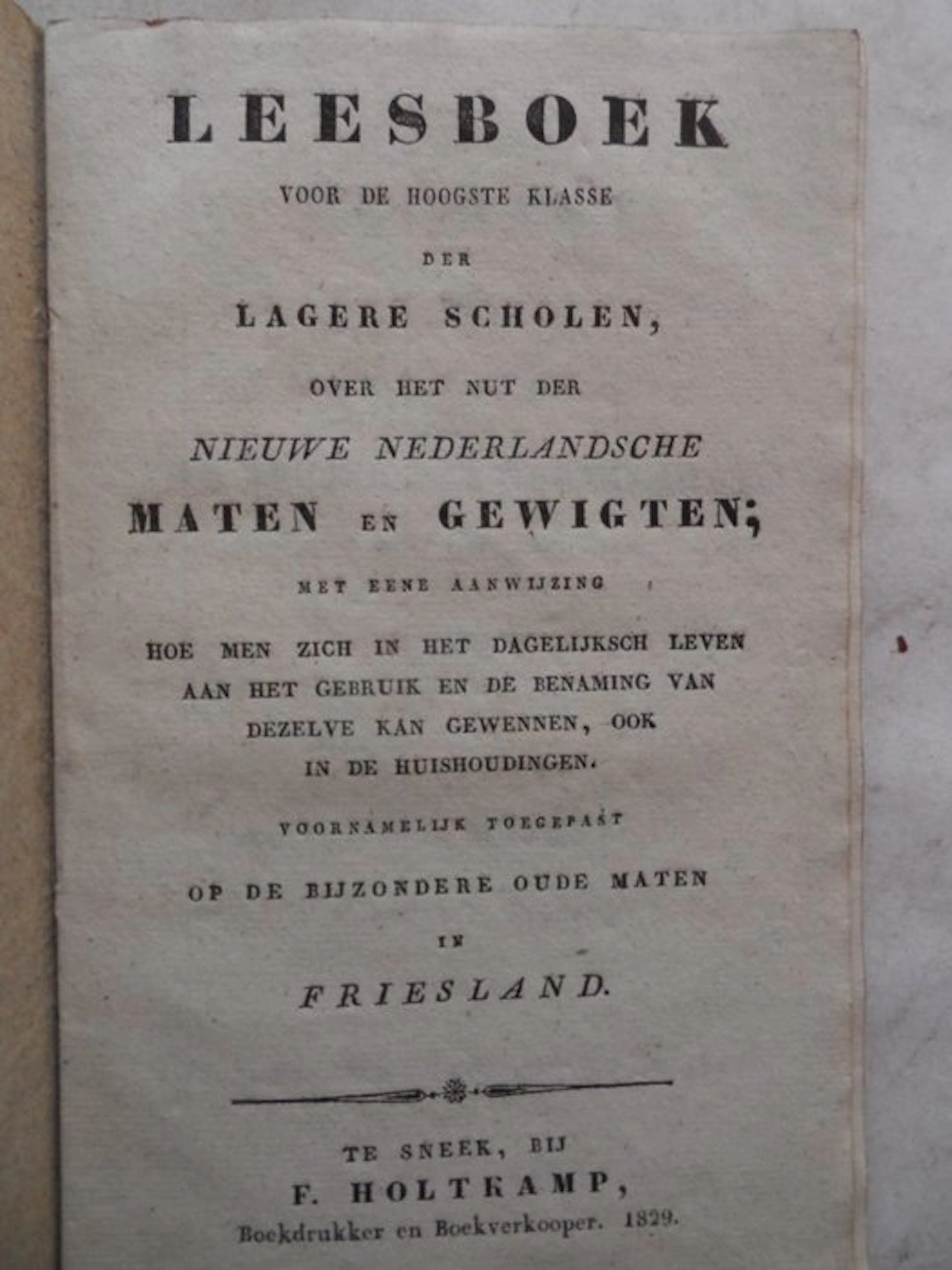 ( Van Ewijck ) - Leesboek voor de hoogste klasse der lagere scholen