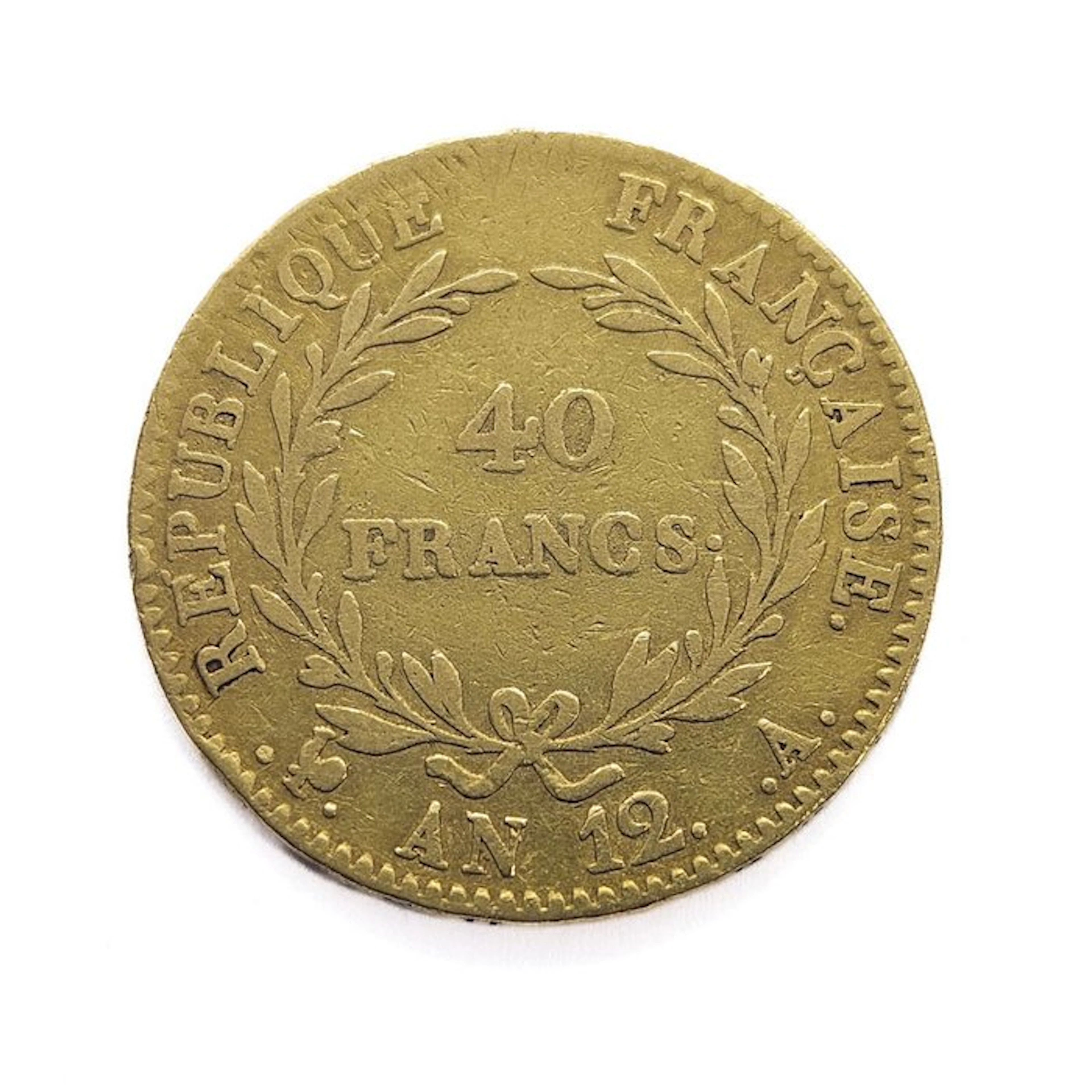 France. Napoleone. 40 Francs AN12-A (1803) Napoleon