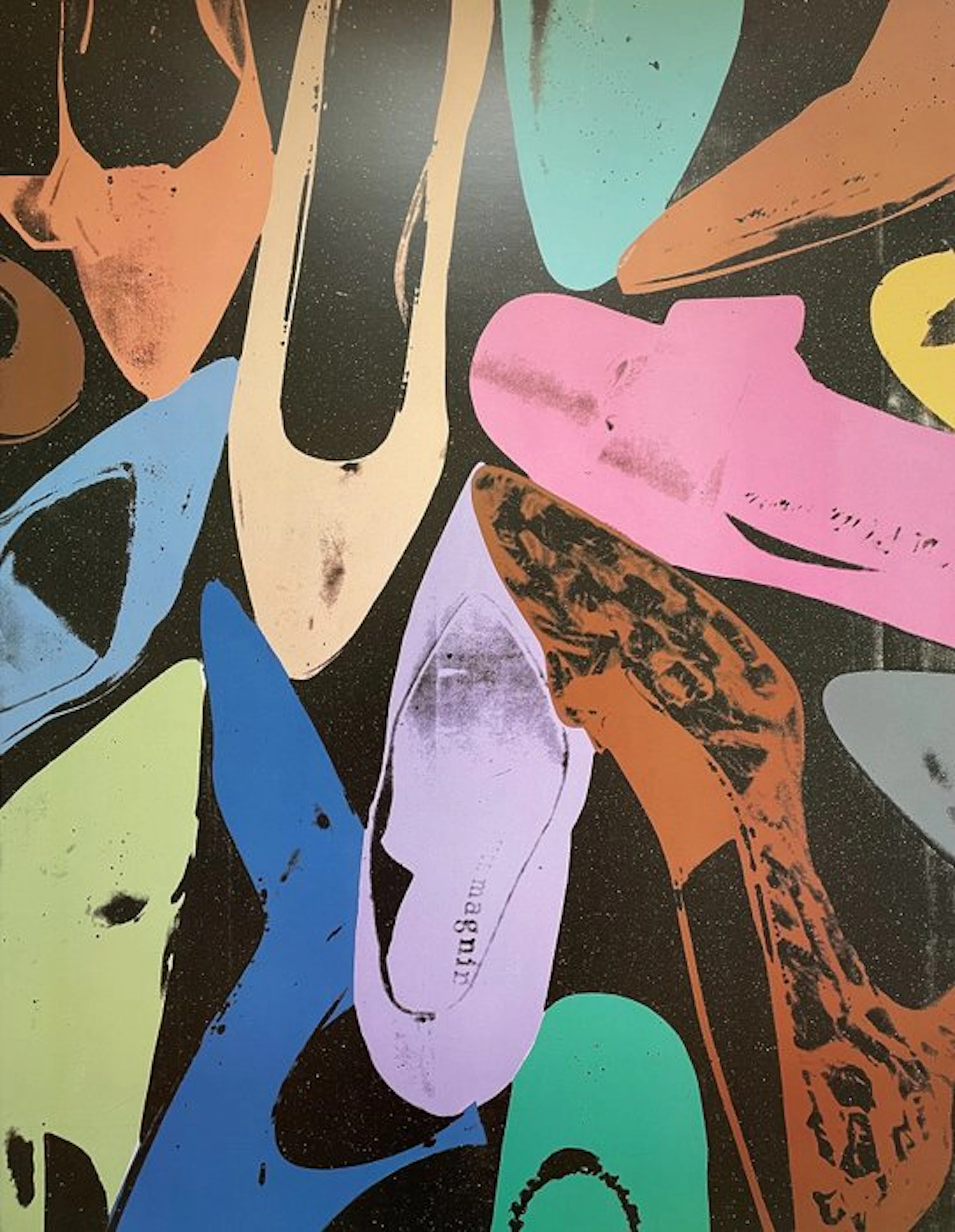 Andy Warhol (after) - Shoes - Offset lithograph - 80x60...