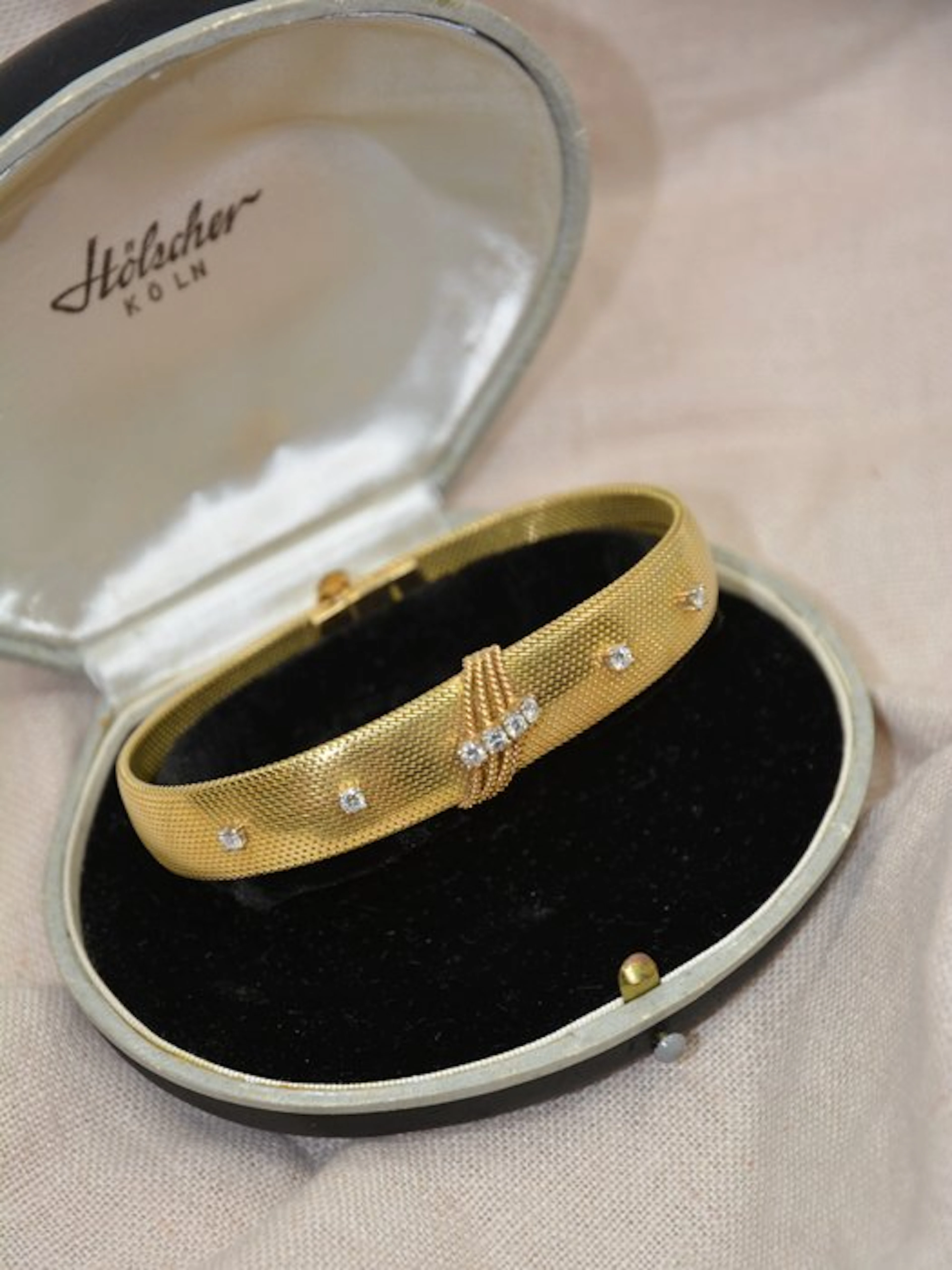 Bracelet - 18 kt. Yellow gold - 0.48ct. tw. - Diamond